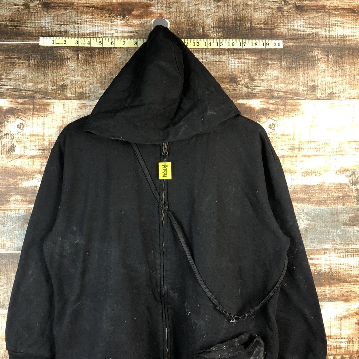 Issey Miyake DL Ne- net issey miyake Black Hoodie #A2591 Size US L / EU 52-54 / 3 - 2 Thumbnail
