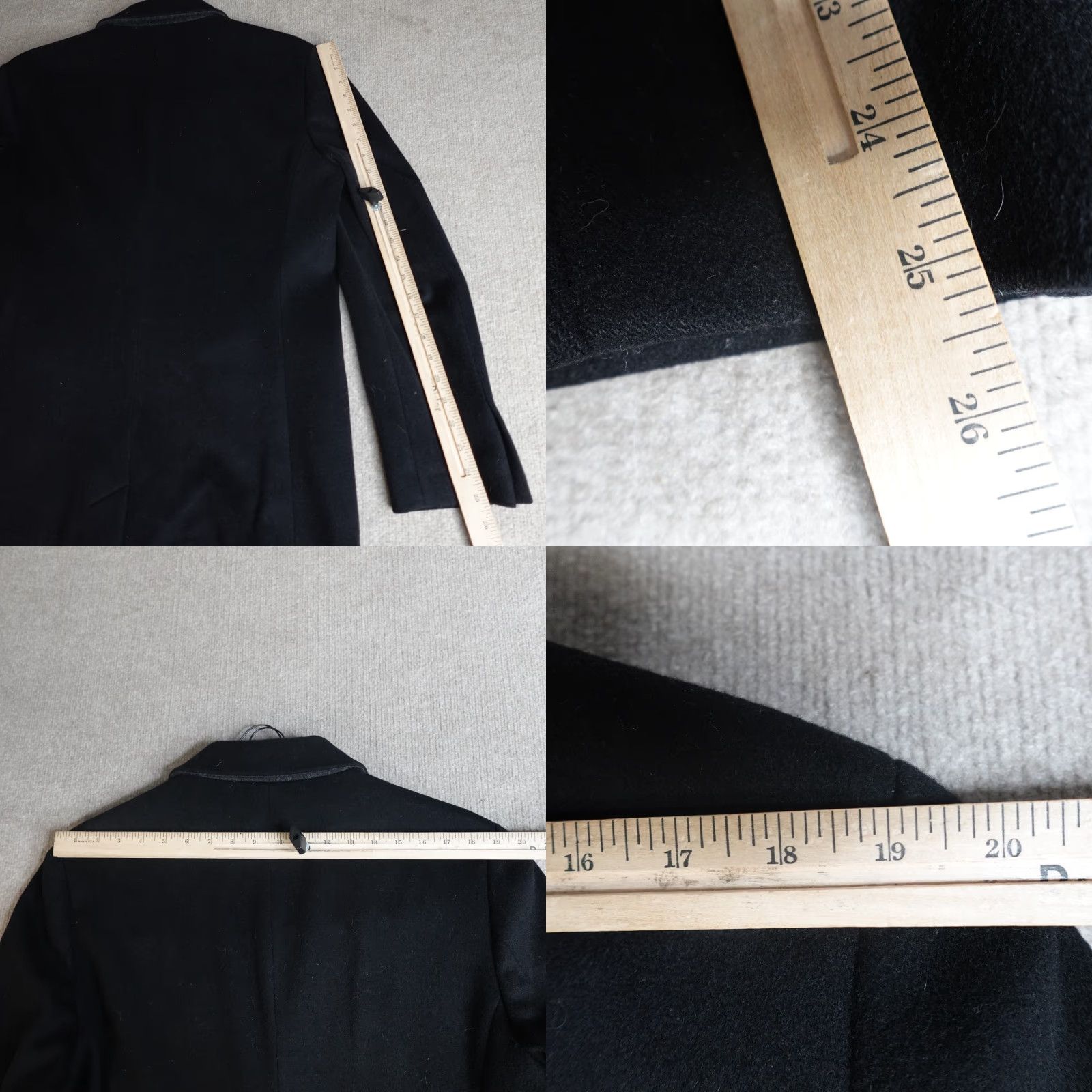 Bonobos Bonobos Coat 40 Black Wool Topcoat 100% Wool Marzotto Men Wool Overcoat Italy Size 40 Black Mens Size US XXS / EU 40 - 8 Thumbnail