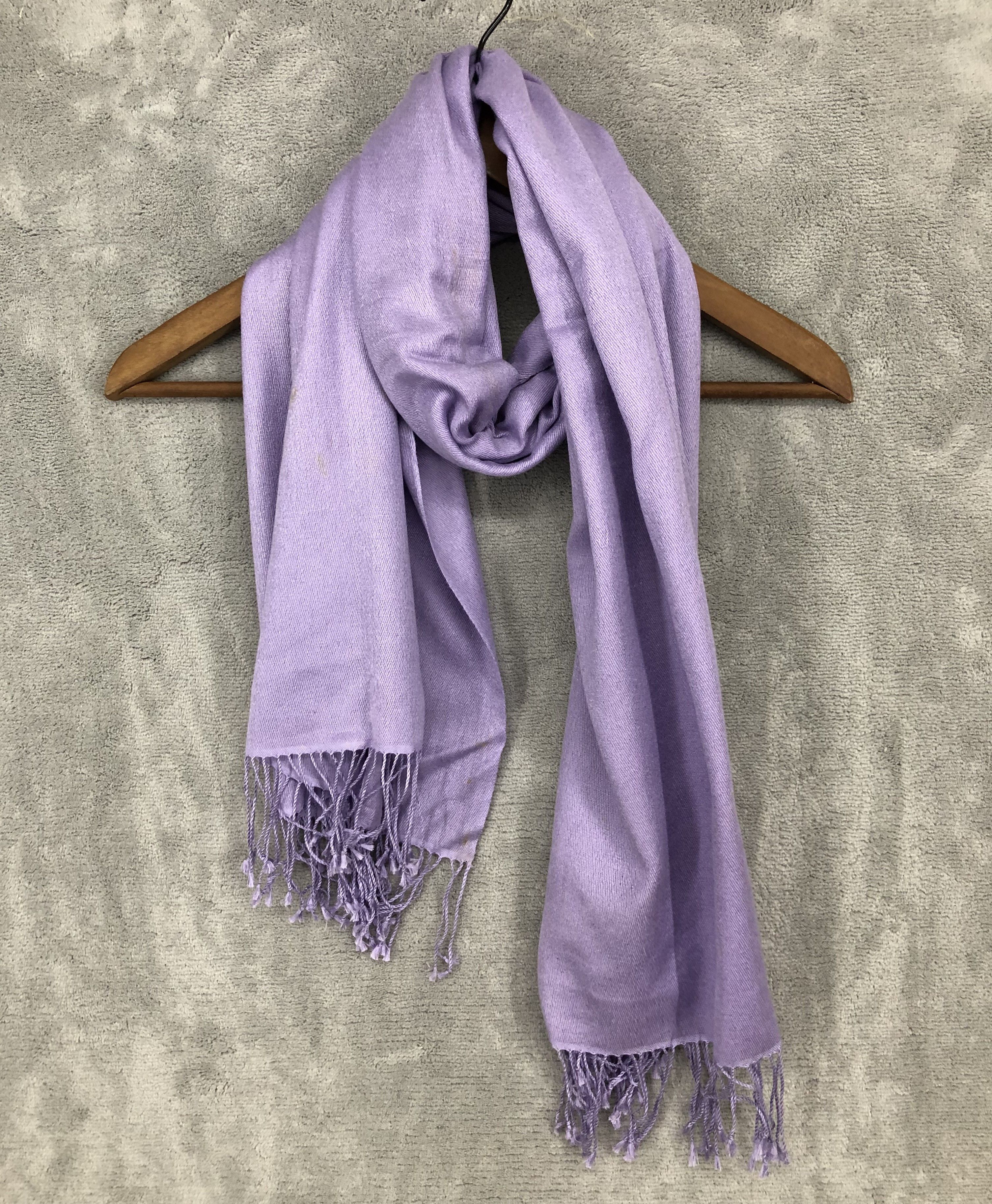 Japanese Brand × Uniqlo Uniqlo Silk Cashmere Shawl Scarf Neck scarf Size ONE SIZE - 3 Thumbnail