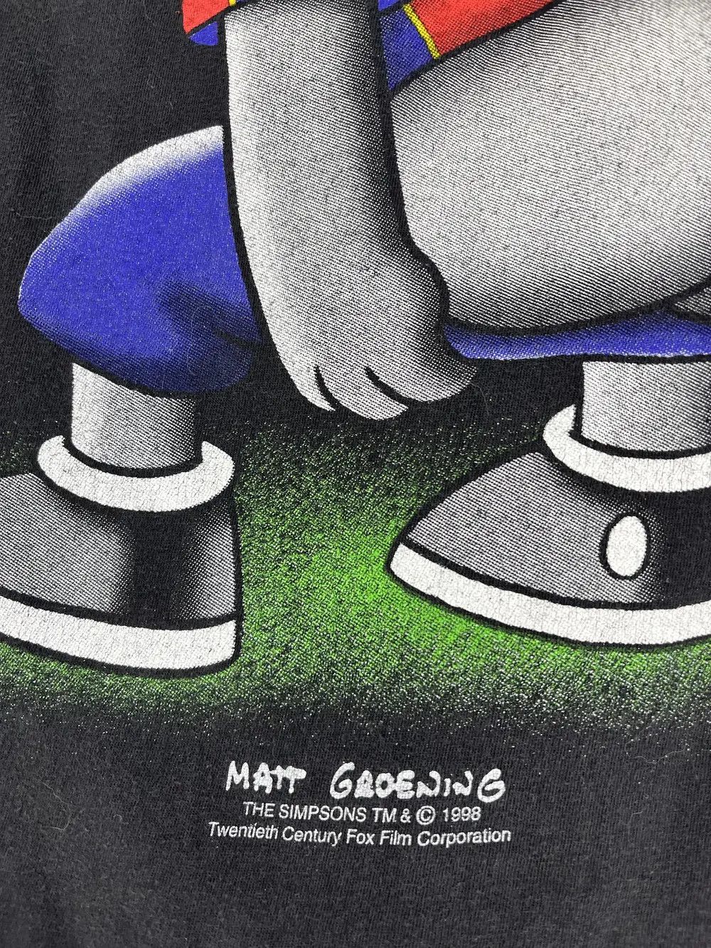 Vintage Vintage Bart Simpson 1998 Matt Groening Boxy Fit Redwood But Size US XL / EU 56 / 4 - 7 Thumbnail