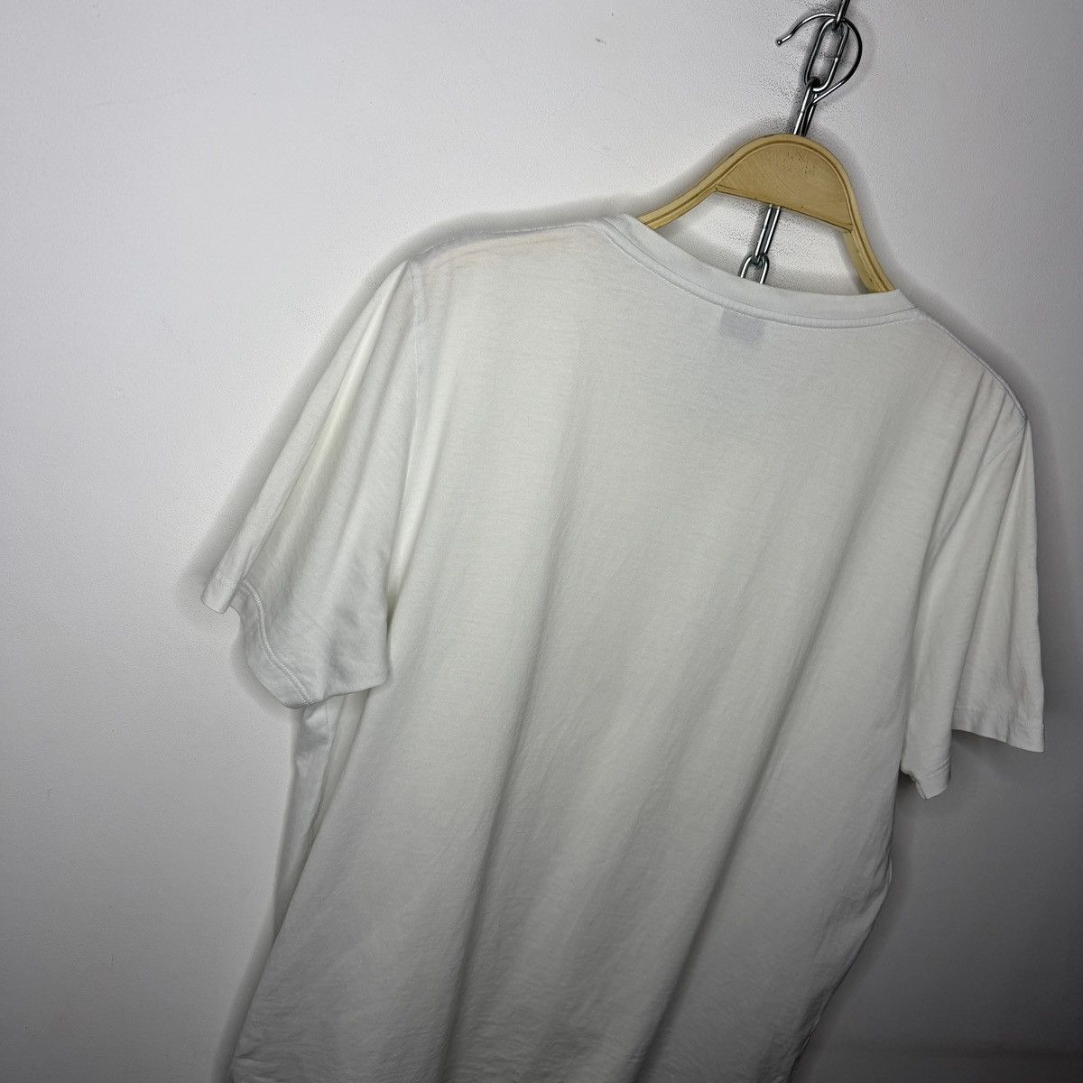 Saint Laurent Paris Saint Laurent Paris logo tee shirt Size US L / EU 52-54 / 3 - 11 Thumbnail