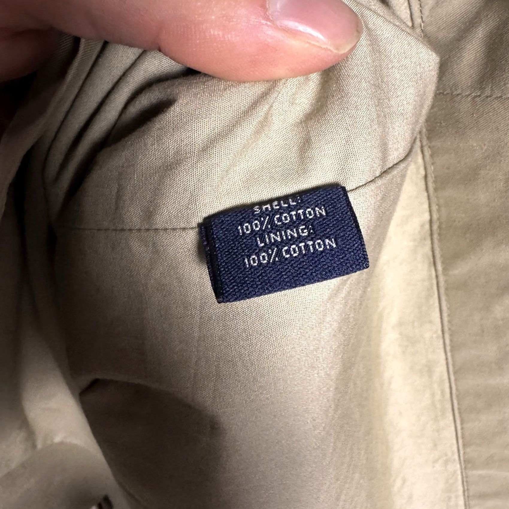 Brooks Brothers Brooks Brothers Jacket Mens L Rain Mac Car Coat Mackintosh CanvasOvercoat Beige M Size US M / EU 48-50 / 2 - 7 Thumbnail