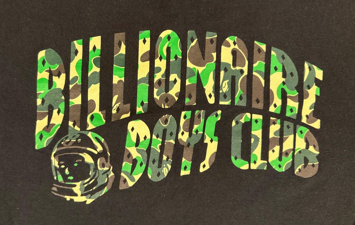 Bape × Billionaire Boys Club Bape x Billionaires Boys Club Arch Logo Tee Black XL Size US XL / EU 56 / 4 - 2 Thumbnail