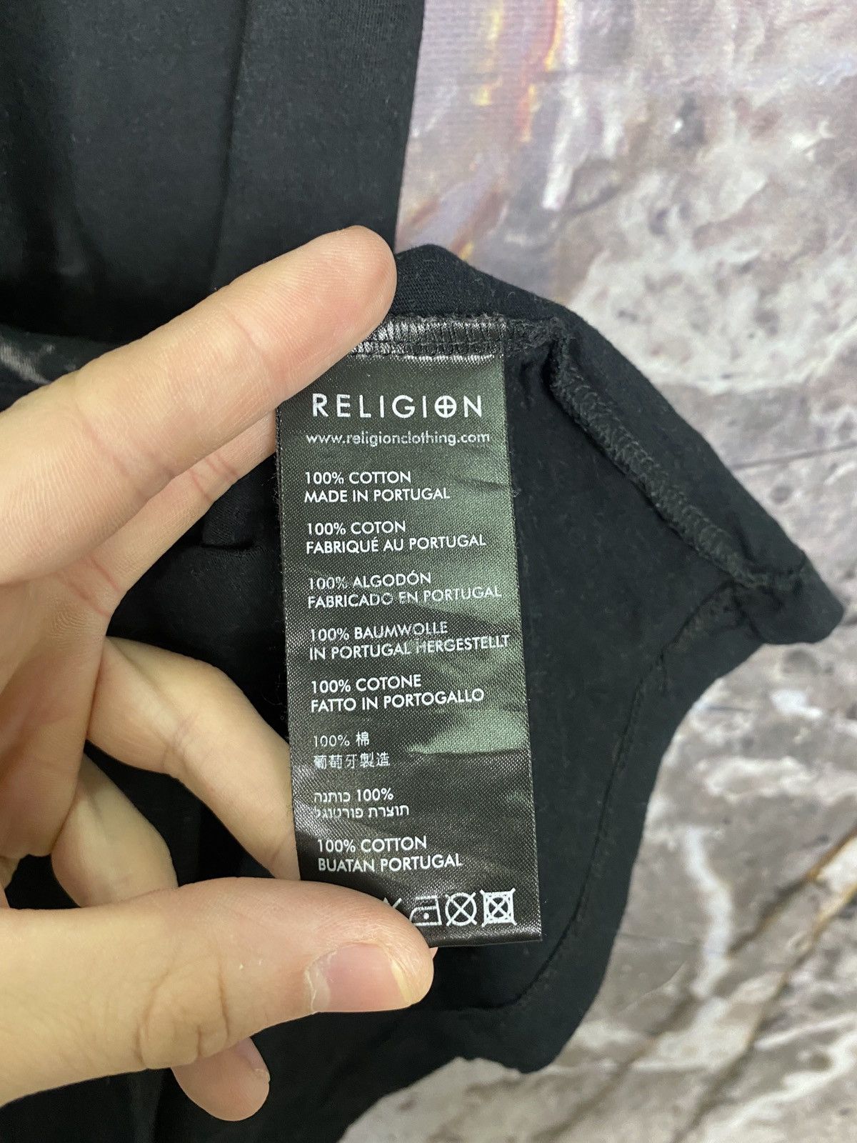 Japanese Brand Men’s Religion T-Shirt Streetwear Vintage Size Large Size US L / EU 52-54 / 3 - 6 Thumbnail