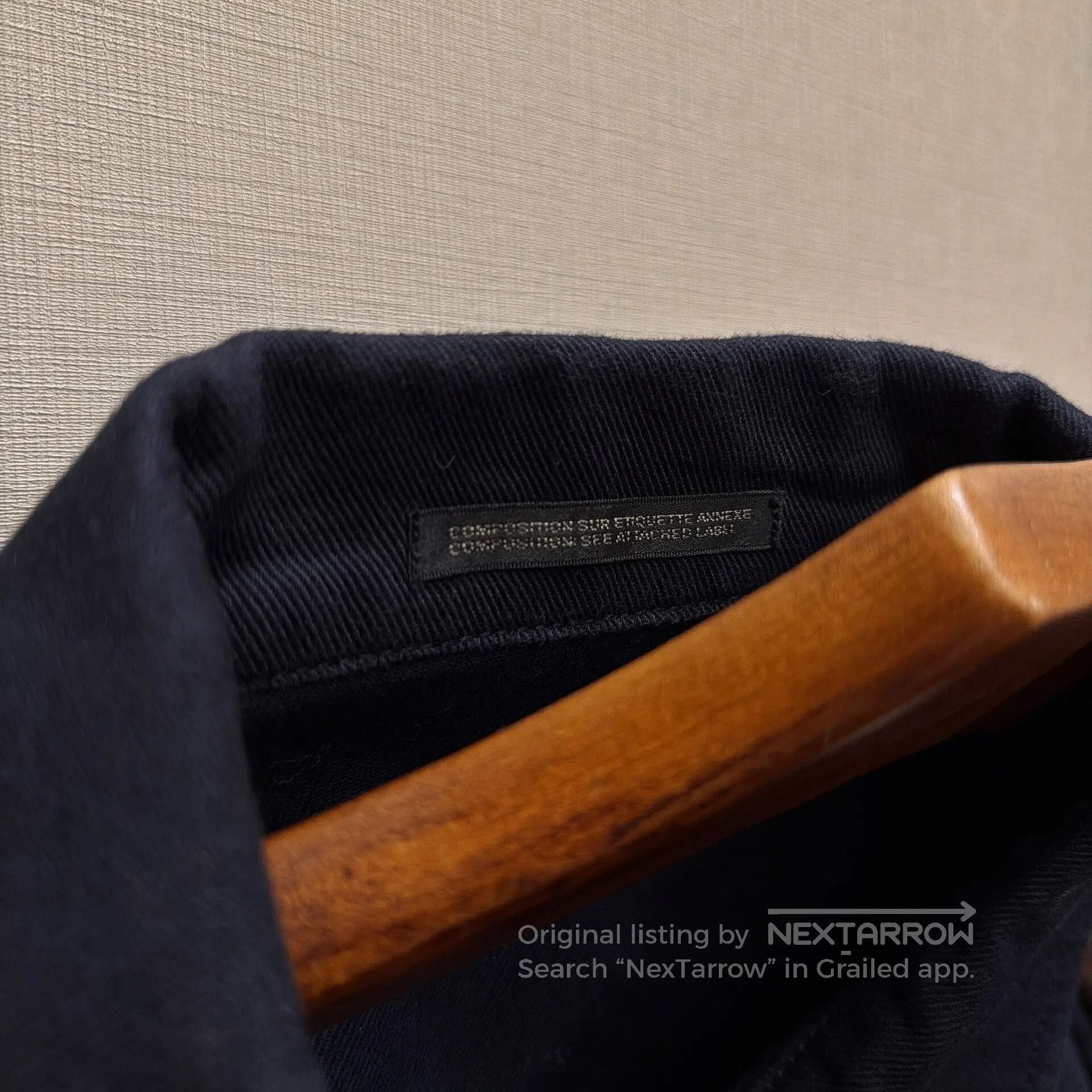 Yohji Yamamoto Yohji Yamamoto Coach Jacket in Navy Blue. Size US M / EU 48-50 / 2 - 3 Thumbnail
