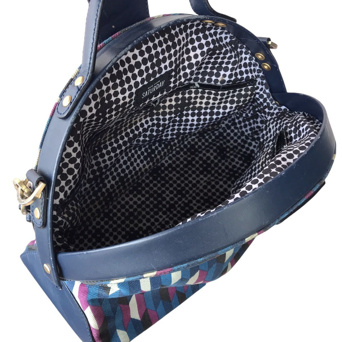 Designer × Kate Spade Kate Spade NYC Saturday Collection 2-Way Leather Bag Size ONE SIZE - 12 Thumbnail