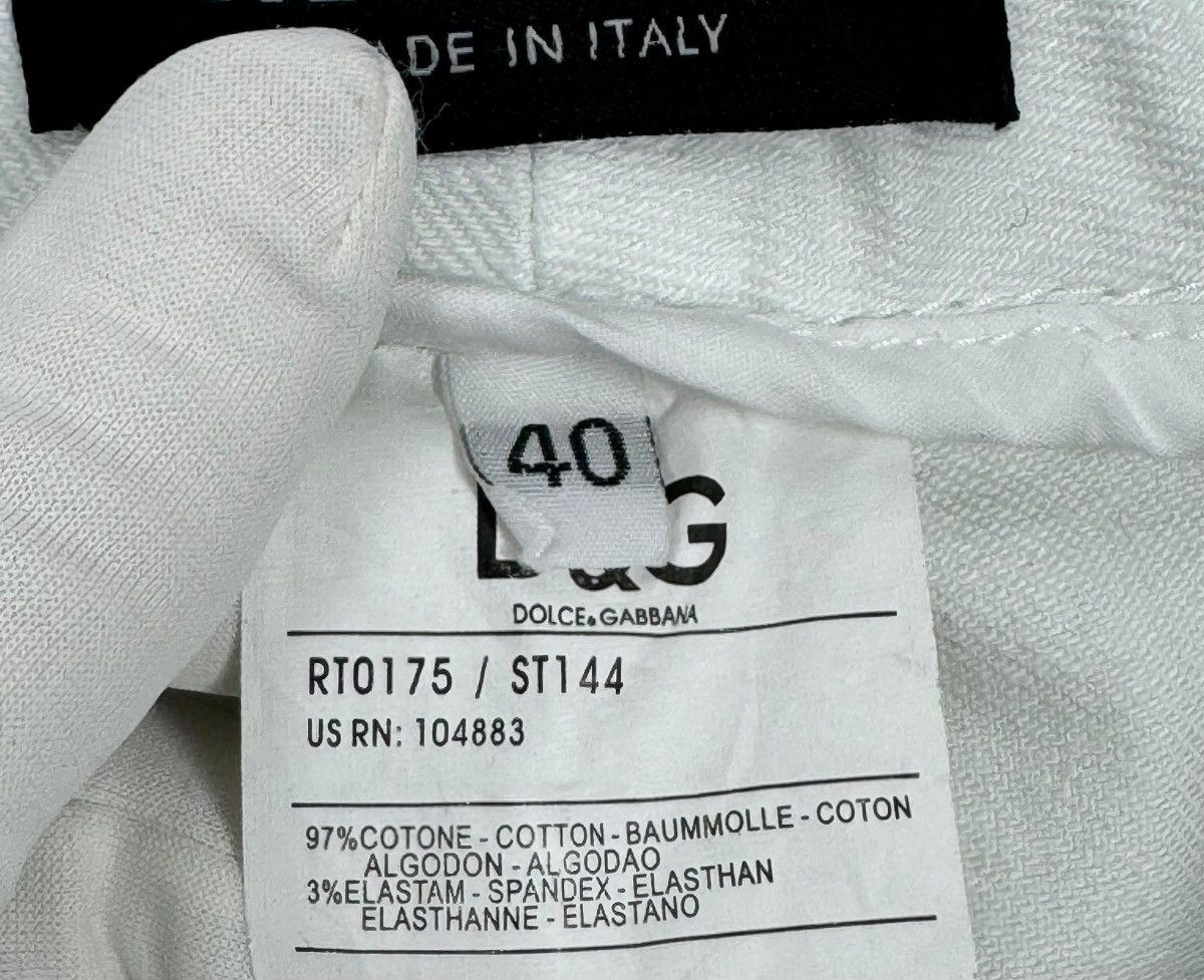 Dolce & Gabbana Dolce & Gabbana Jeans Crop Metal Logo Button Accent size 40 Size 27" / US 4 / IT 40 - 18 Thumbnail