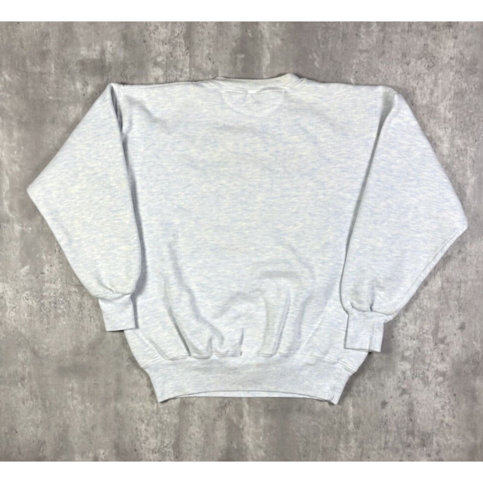 Vintage VINTAGE The Cotton Exchange Pullover Sweatshirt Mens XL Blue 90s University College Graphic Print Cotton Fleece Drawstring Logo Guitar? Size US XL / EU 56 / 4 - 2 Thumbnail