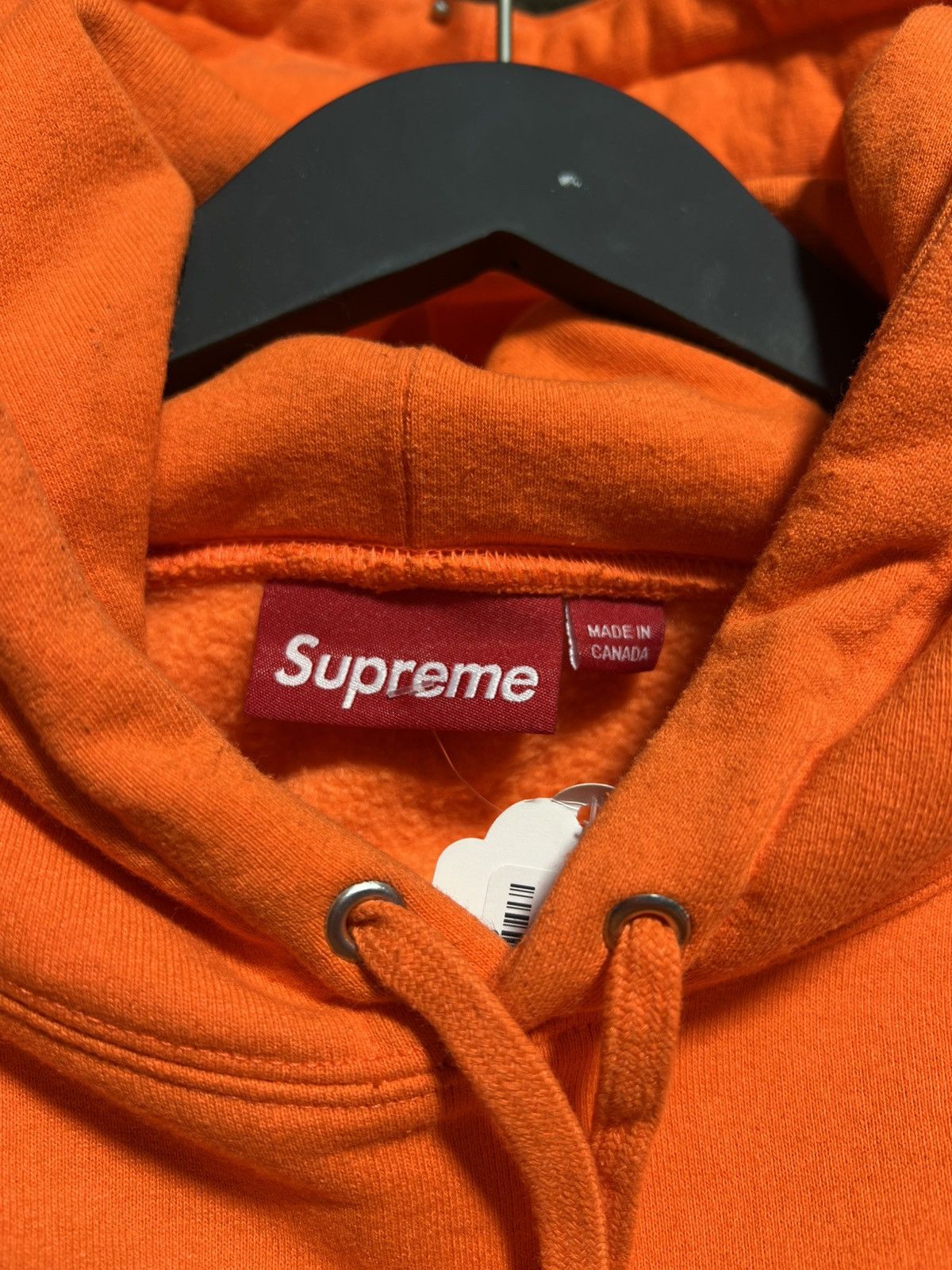 Supreme Supreme Orange Small Box Logo Hoodie Size US XXL / EU 58 / 5 - 3 Thumbnail