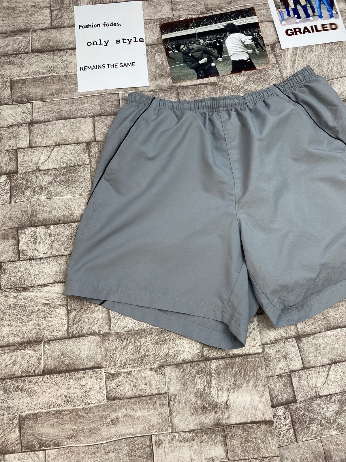 Nike × Vintage Nylon Nike Shorts Y2k style Xl by Travis Scott Size US 38 / EU 54 - 4 Thumbnail