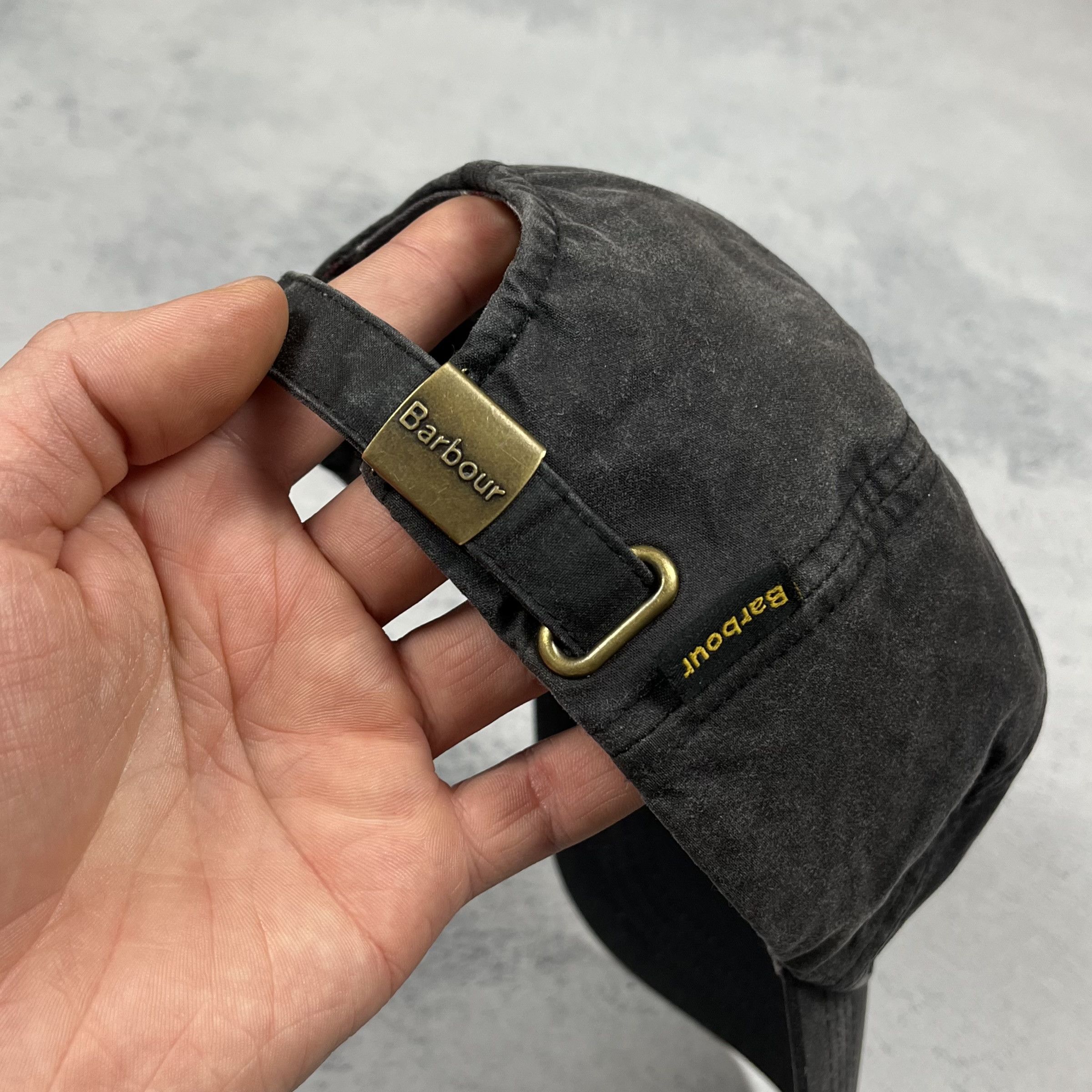 Barbour Barbour Waxed Cotton Baseball Cap Size ONE SIZE - 5 Thumbnail
