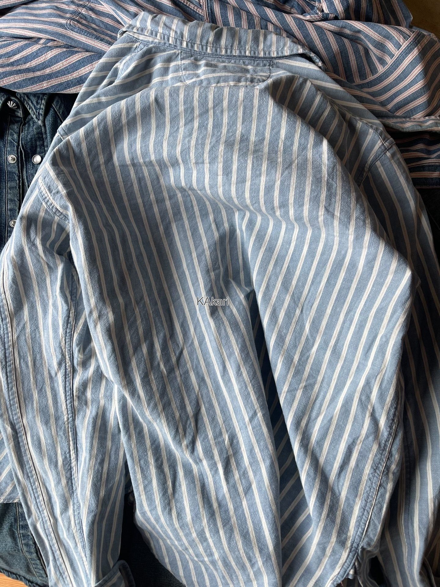 RRL Ralph Lauren RRL Double RL Western Striped Shirt Size US S / EU 44-46 / 1 - 7 Thumbnail