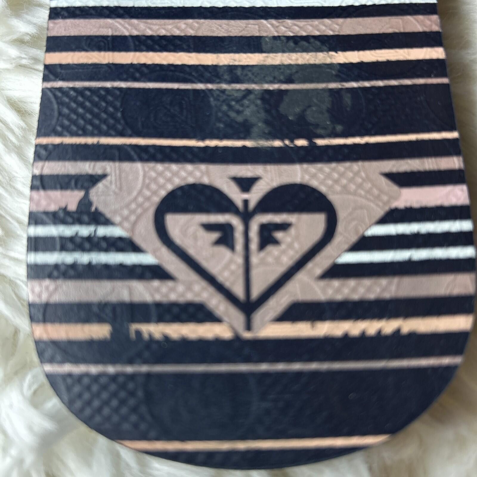 Royal Robbins ROXY Lei Women’s Sz. 7-8 Beads Beach Summer Stripe Flip-Flop Size US 6 / IT 36 - 7 Thumbnail