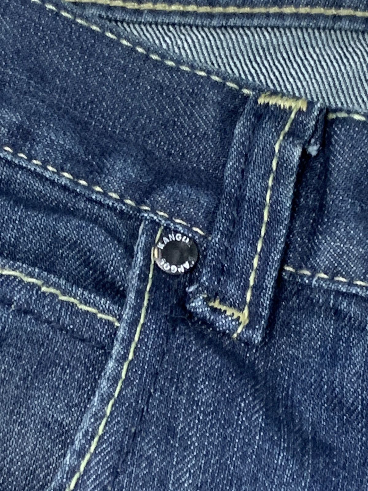 Kangol Vintage Kangol Denim Jeans Double Knee Flared Pants Size 36 Size US 36 / EU 52 - 7 Thumbnail