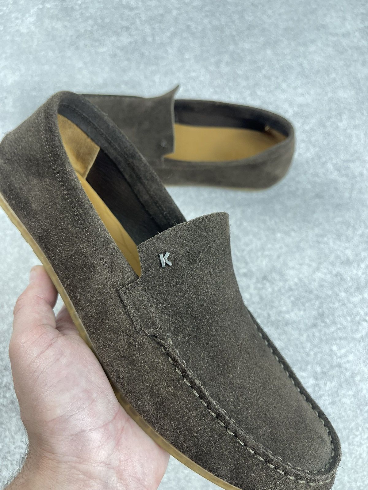Kenzo Kenzo Suede Leather Loafers Moccasins Size 39 Size US 6.5 / EU 39-40 - 7 Thumbnail