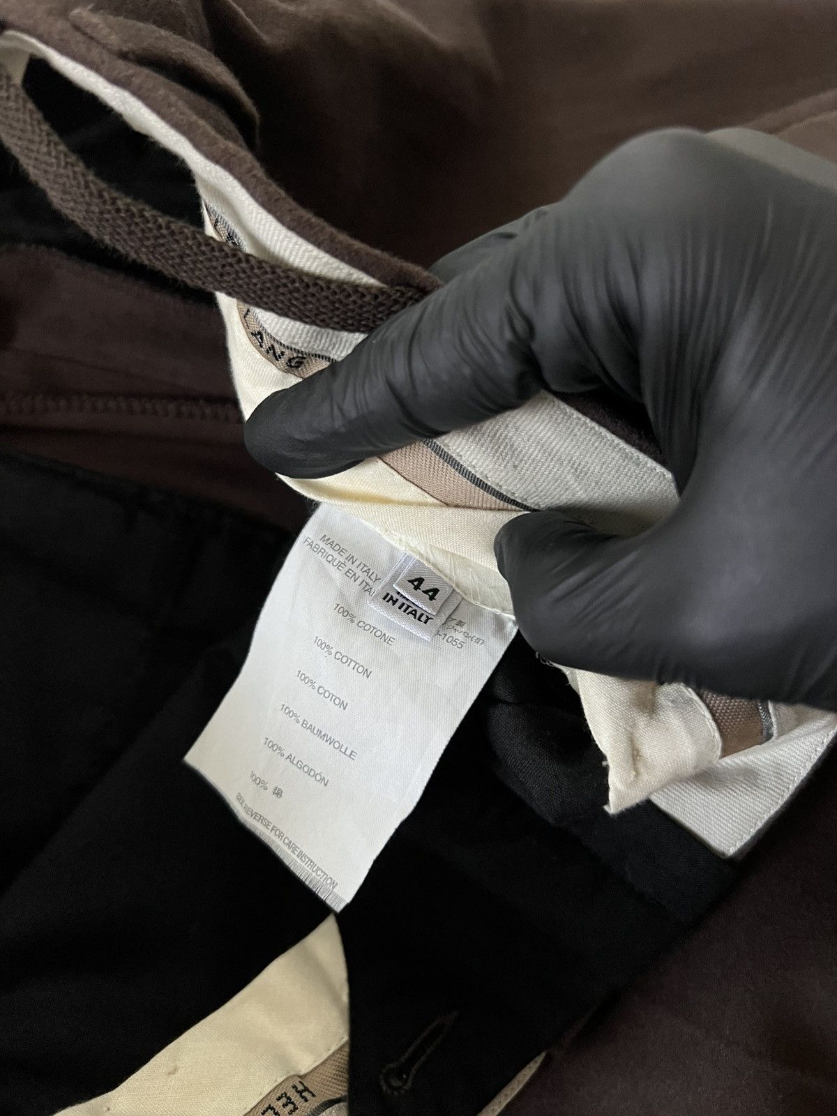 Helmut Lang Helmut Lang Archive Straight Brown Pants Designer Vintage Size US 28 / EU 44 - 12 Thumbnail