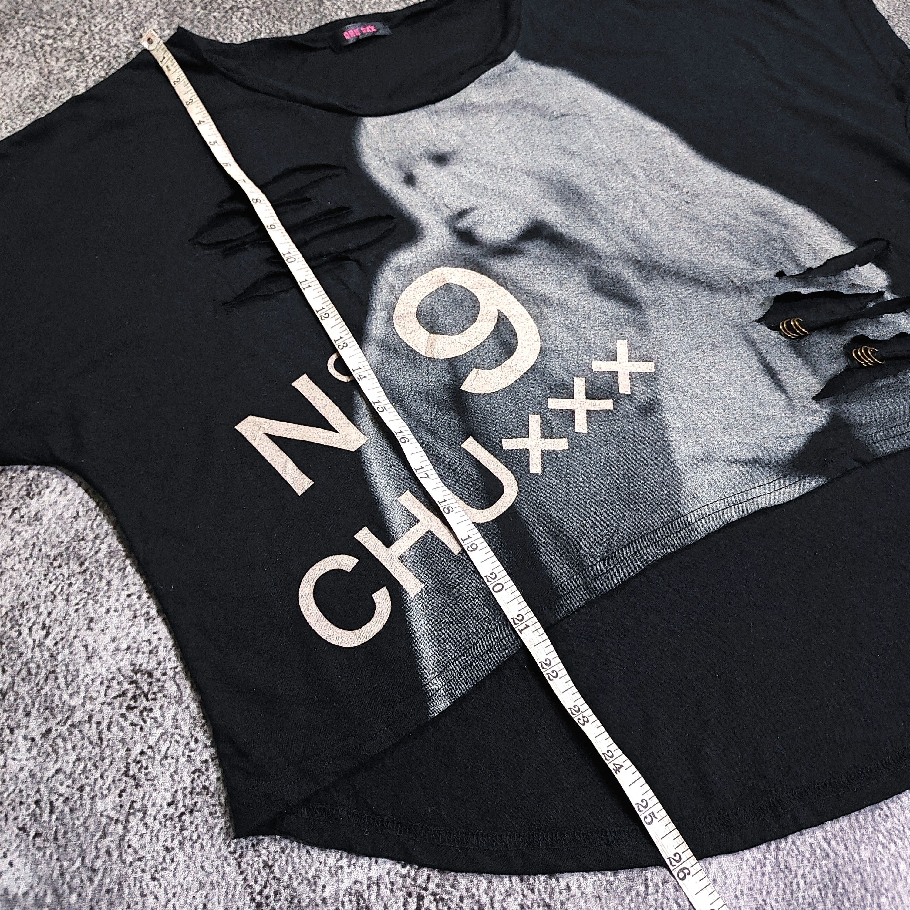 Hysteric Glamour Y2k CHU Xxx N°9 Punk Style Tee Size M / US 6-8 / IT 42-44 - 7 Thumbnail