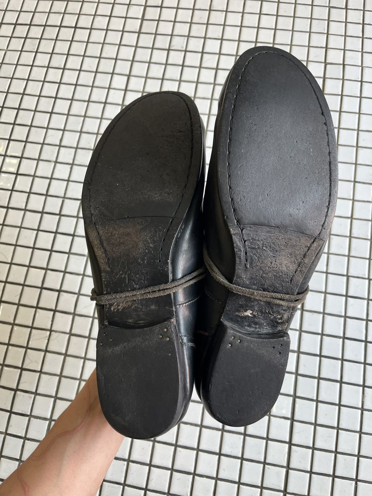 Alfredo Bannister RARE// Alfredo Bannister Black Leather Shoes Size US 10 / EU 43 - 4 Thumbnail