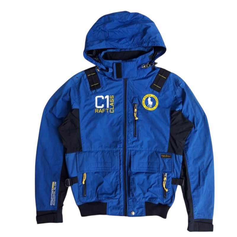 Polo Ralph Lauren Polo Ralph Lauren C1 Raft Class Blue Technical Jacket Size US M / EU 48-50 / 2 - 1 Thumbnail