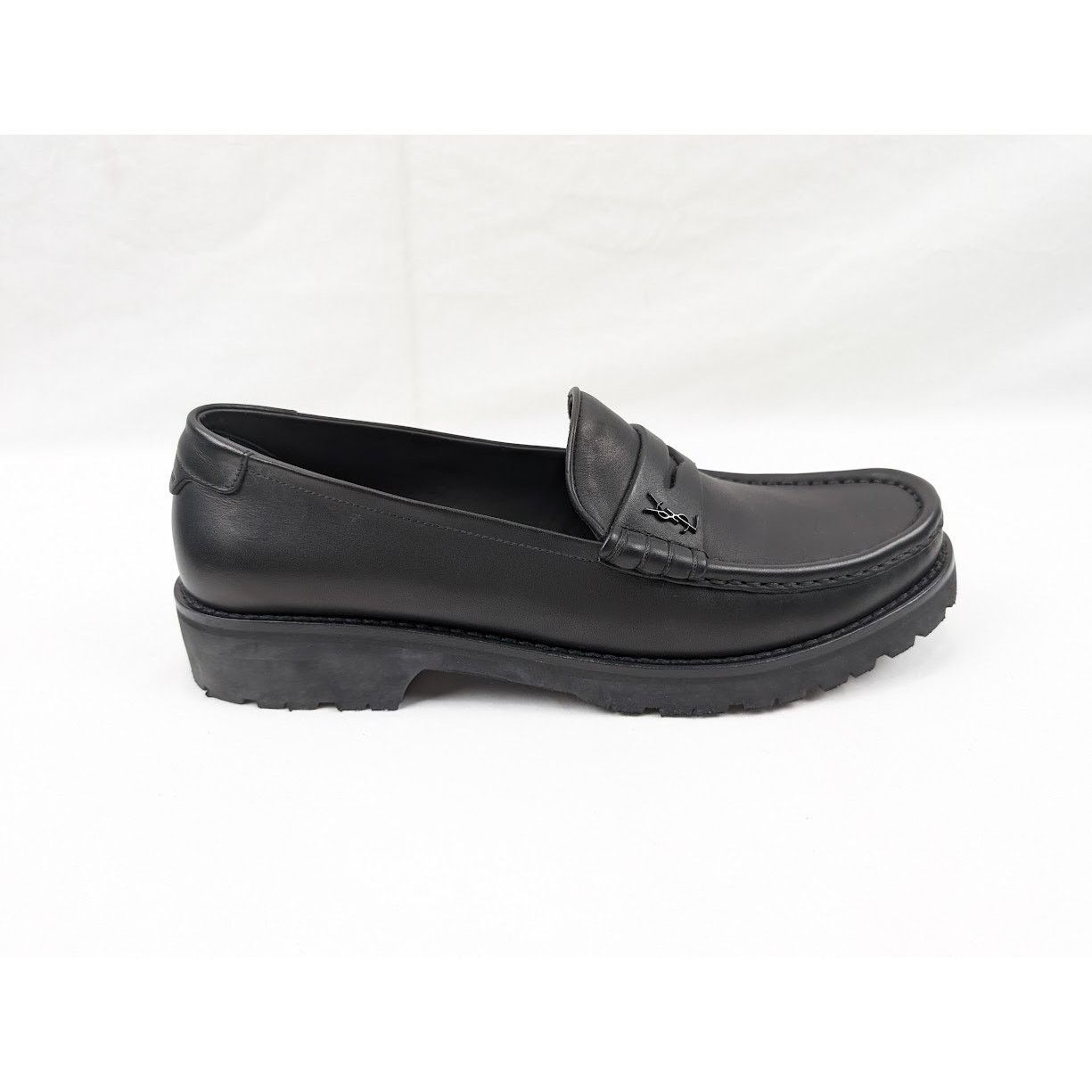 Saint Laurent Paris o1rshd1 Mag 15 Moccasin in Nero Size US 12 / EU 45 - 1 Thumbnail