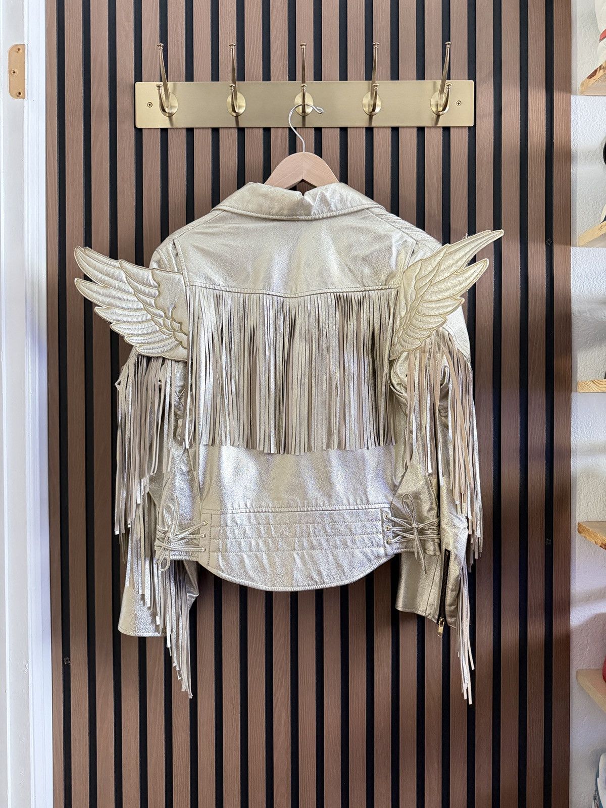 Adidas × Jeremy Scott Jeremy Scott x Adidas Wings Jacket Gold