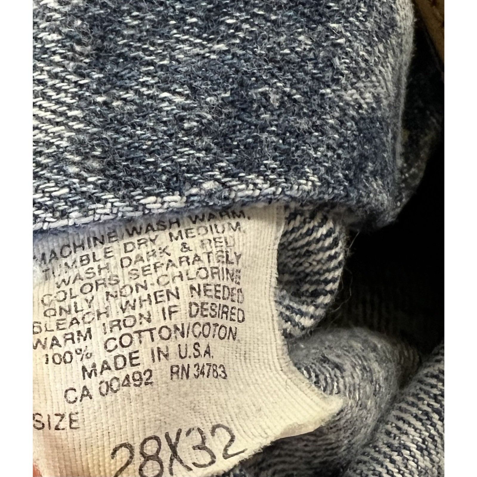 Lee Vintage Lee Acid Wash Blue Denim Jeans Size 26x30 Made In US Size 26" / US 2 / IT 38 - 11 Thumbnail