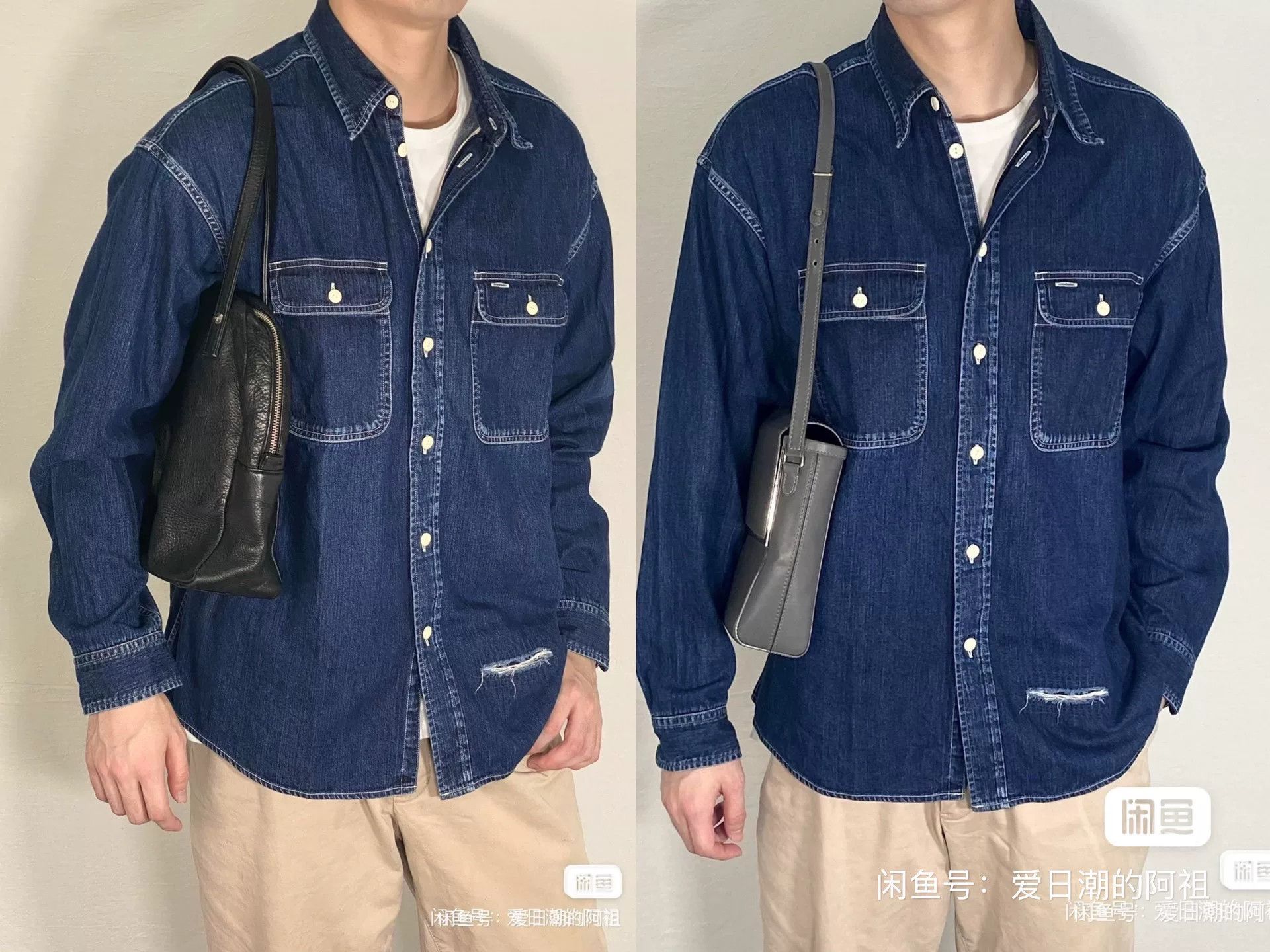 Visvim Visvim Lumber Shirt Dark Indigo Denim Size US L / EU 52-54 / 3 - 1 Thumbnail