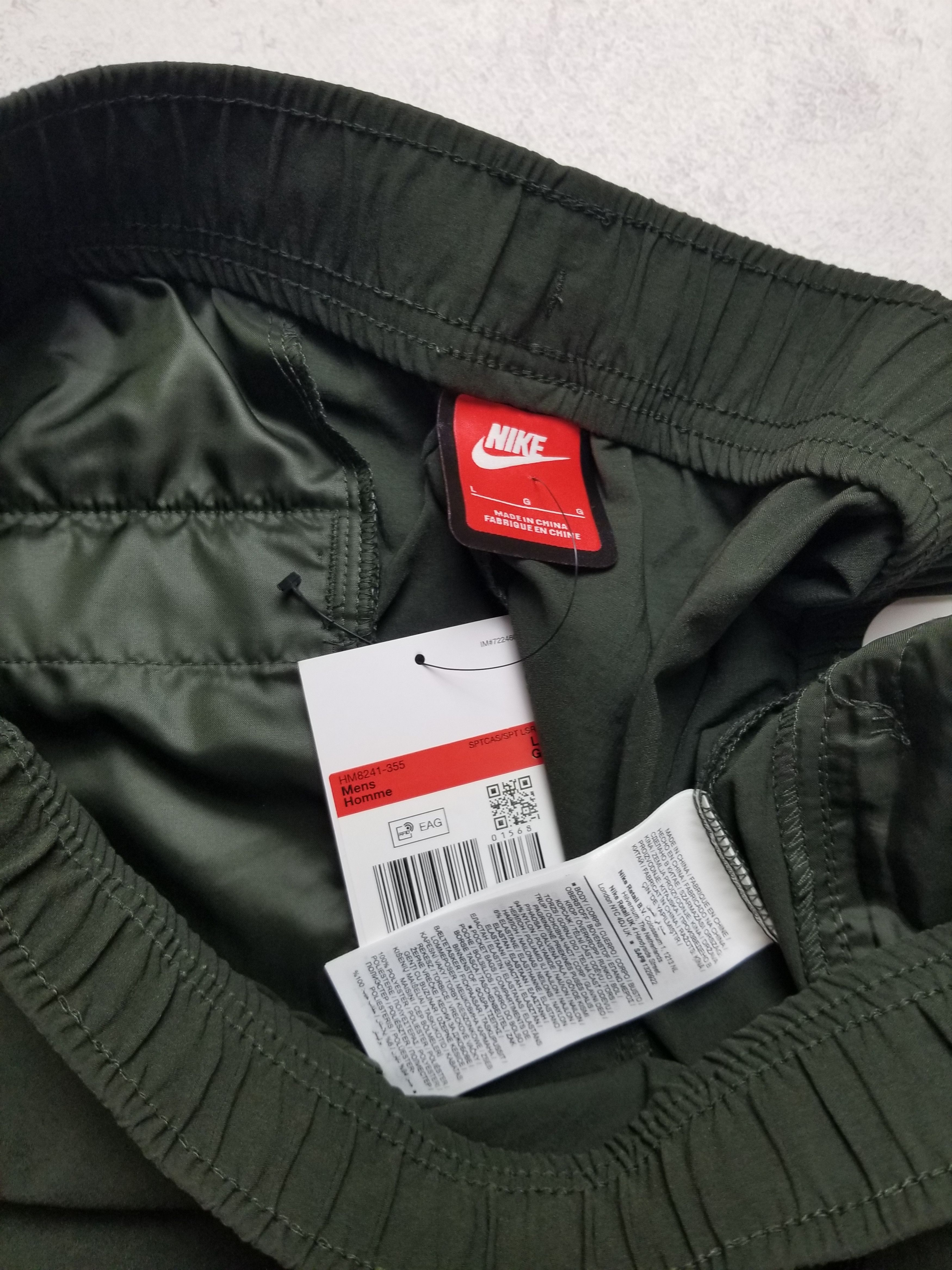 Nike Tech Woven Windrunner Tracksuit Jacket and Pants Olive Size US L / EU 52-54 / 3 - 19 Thumbnail