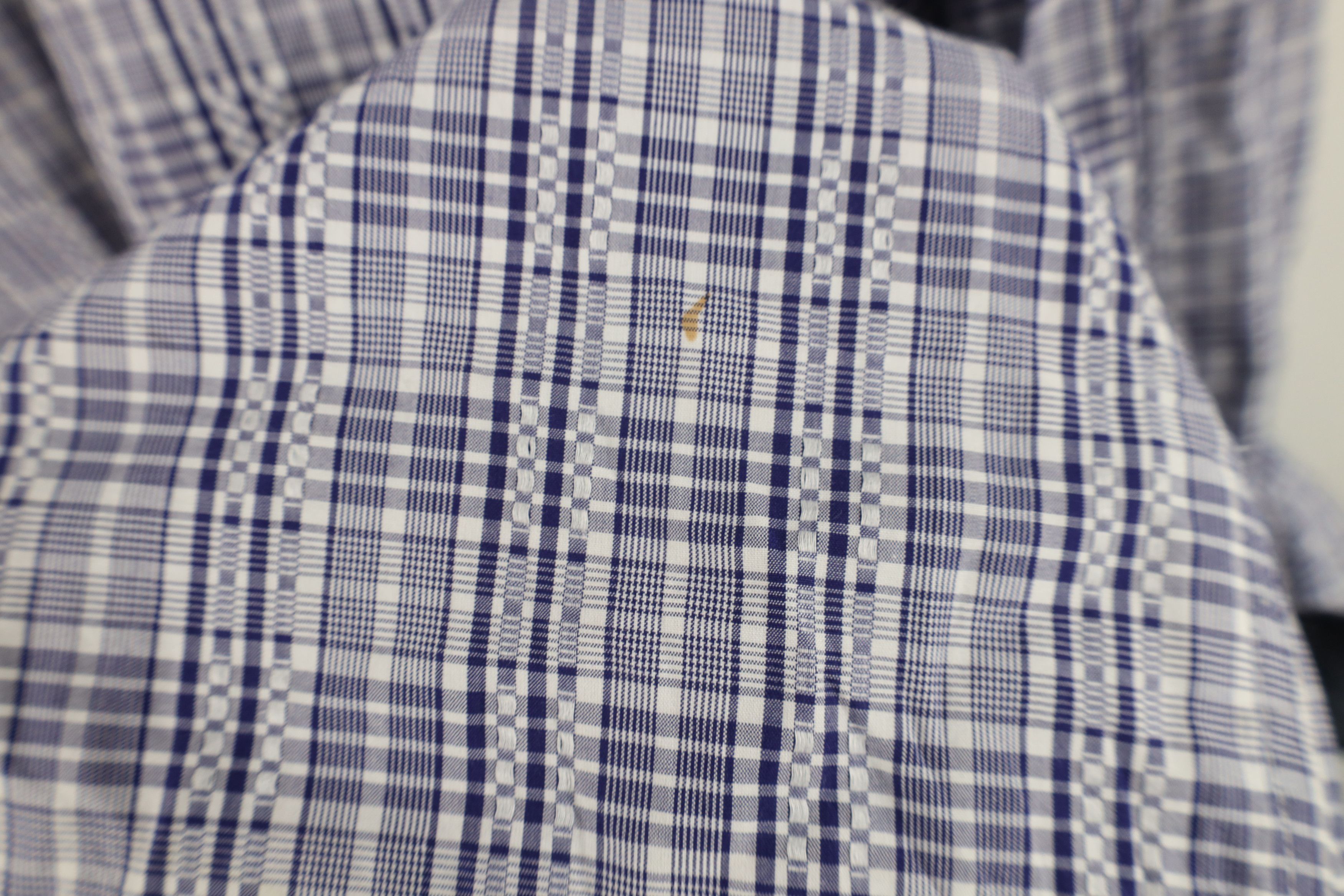 Johnston & Murphy Johnston & Murphy Fit Checkered Knit Collared Button Shirt Size US L / EU 52-54 / 3 - 5 Thumbnail