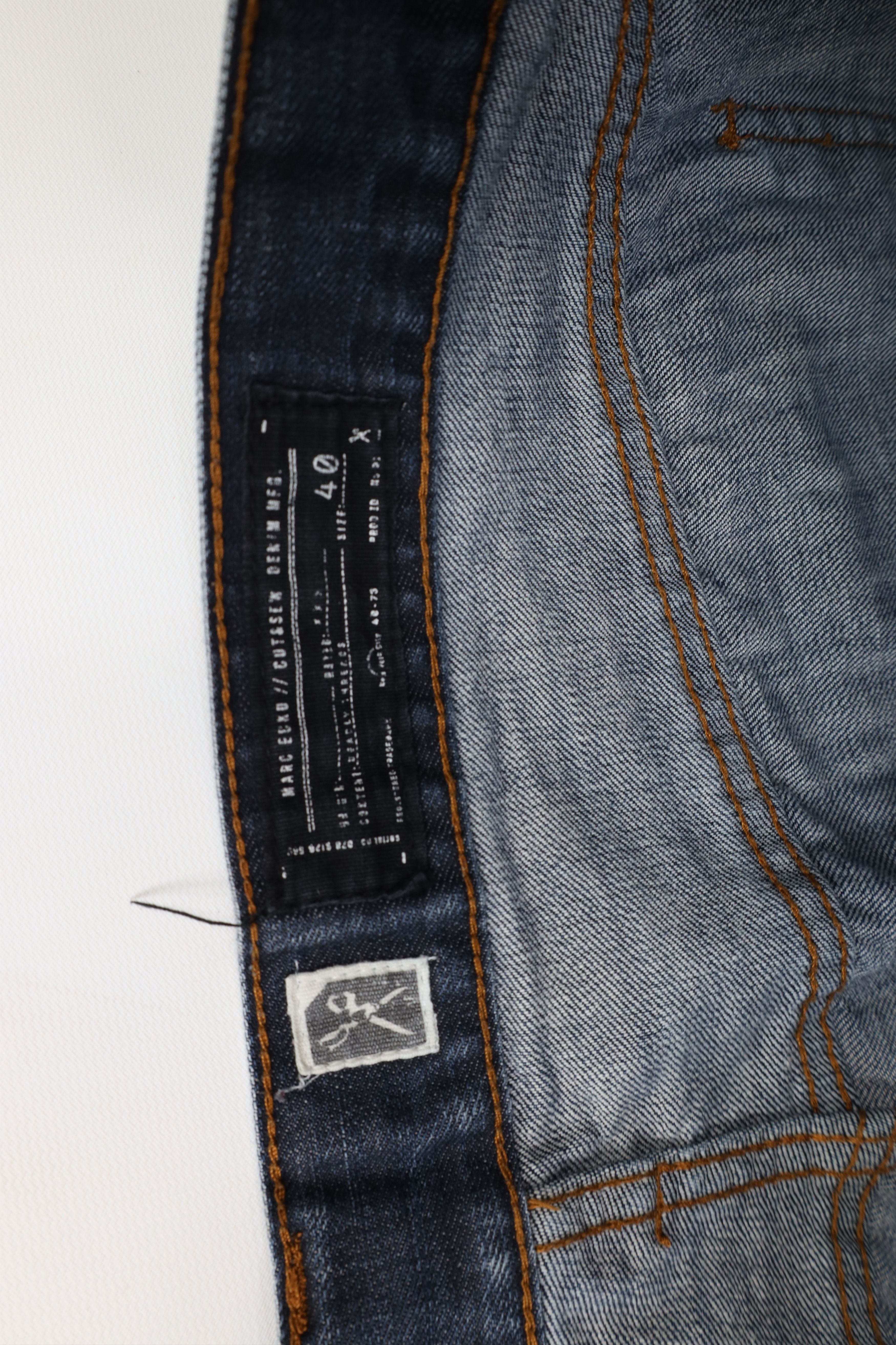 Marc Ecko × Vintage Vintage Y2K Marc Ecko Baggy Relaxed Fit Wide Leg Jeans Size US 40 / EU 56 - 8 Thumbnail
