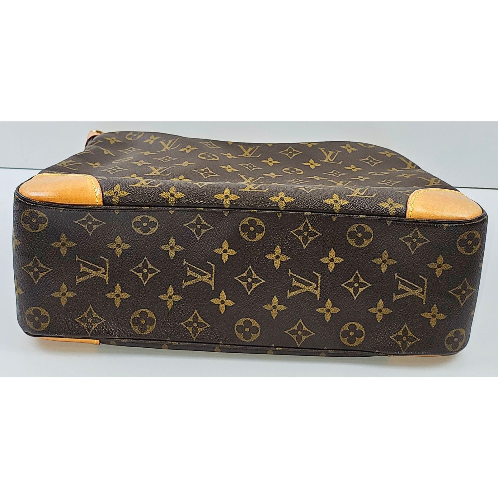 Louis Vuitton Louis Vuitton Monogram Boulogne 35 Shoulder Bag Brown Size ONE SIZE - 15 Thumbnail