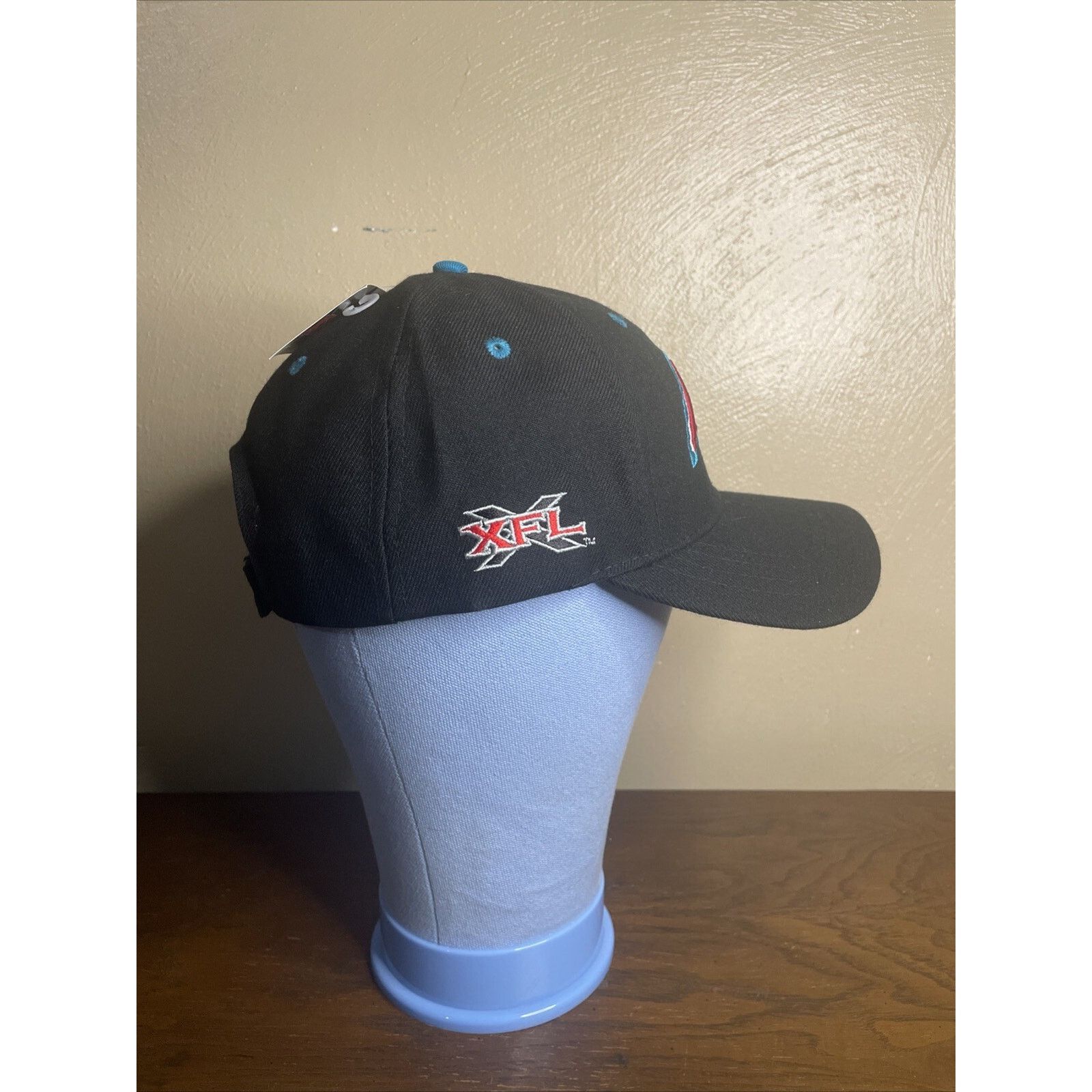 Drew Pearson Vintage XFL Hat Maniax Logo Drew Pearson Strap Back NWT Size ONE SIZE - 3 Thumbnail
