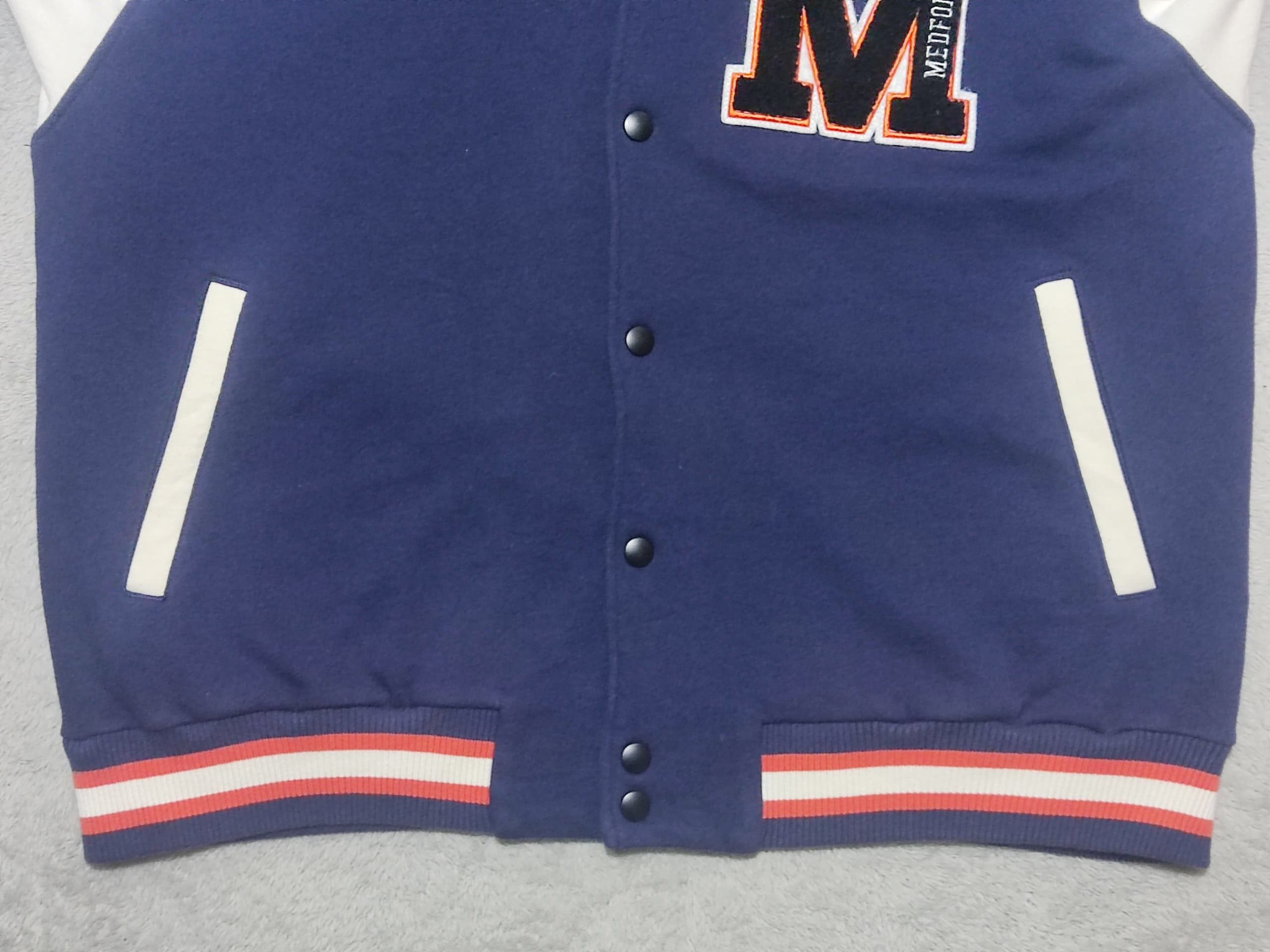 Beams Plus Vintage Y2K BEAMS HEART "Medford" Varsity Jacket - Size M Size US M / EU 48-50 / 2 - 5 Thumbnail