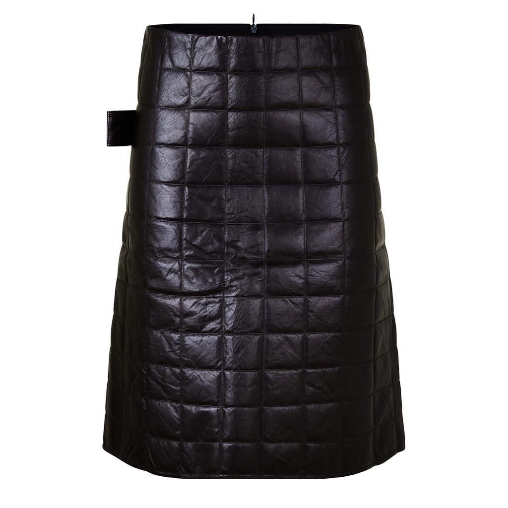 Bottega Veneta Bottega Veneta Bv Skirt in Brown Size 25" / US 0 / IT 36 - 2 Thumbnail