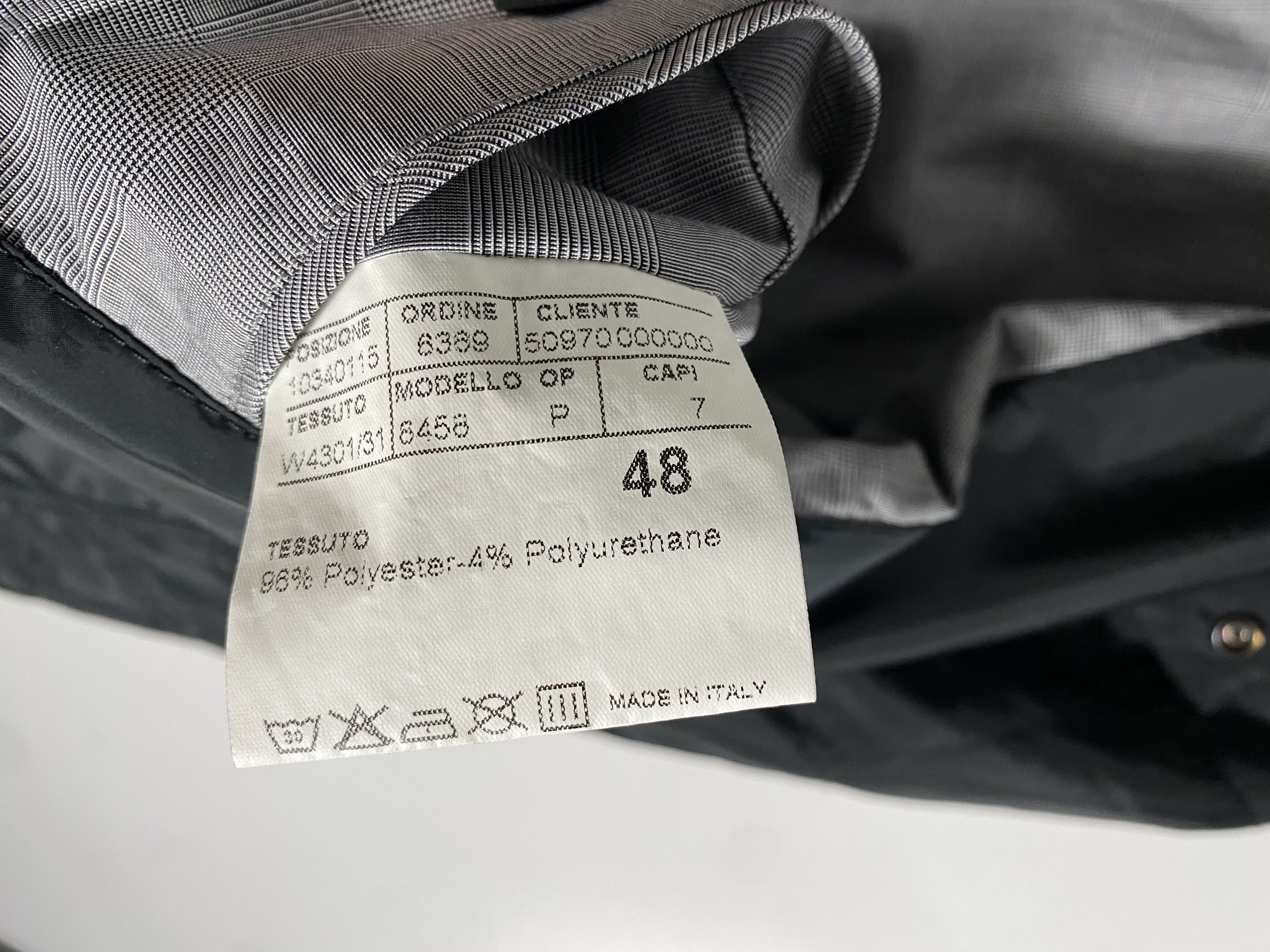 Canali Canali Rain and Wind Tech Black Nylon Jacket Size US M / EU 48-50 / 2 - 9 Thumbnail