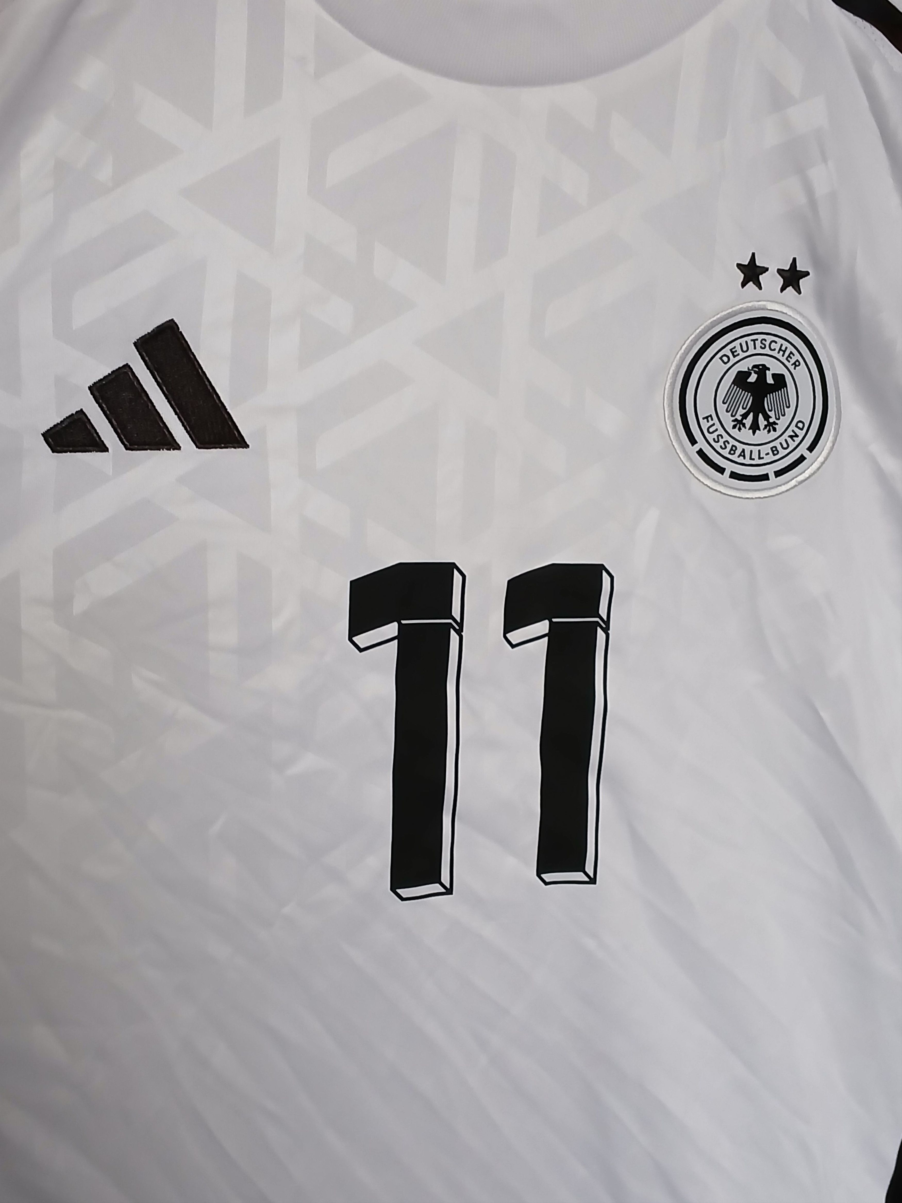 Adidas New Germany National Football Team 24/25 Home Jersey T-Shirt Size L / US 10 / IT 46 - 3 Thumbnail