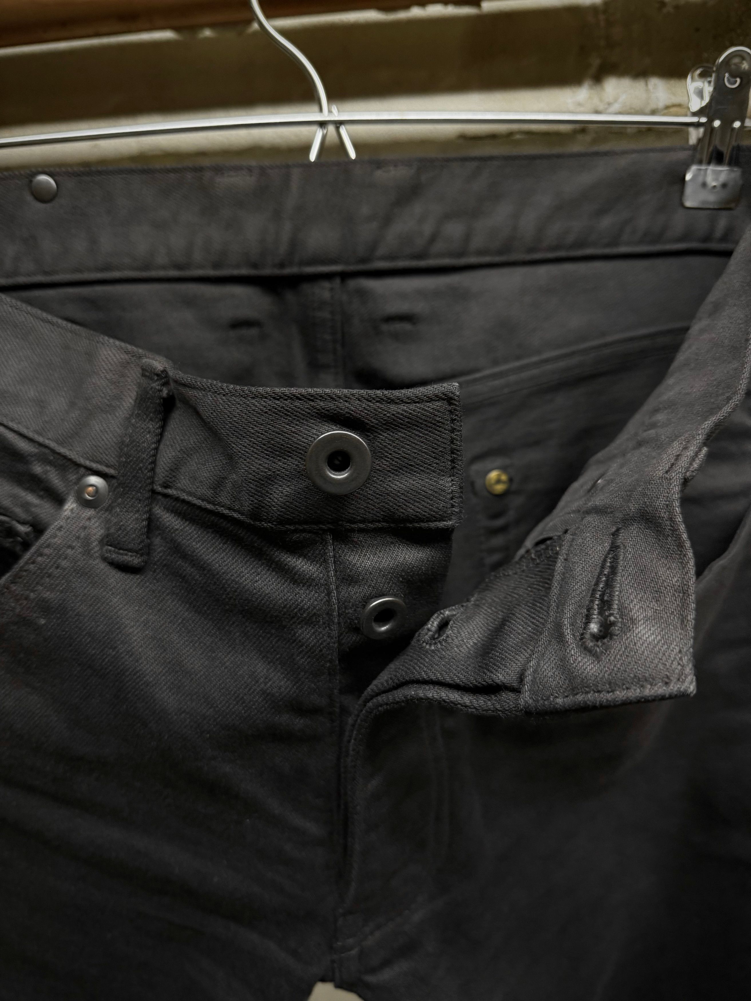 Backlash Lizard Leather Patch 5 Pocket Skinny Denim