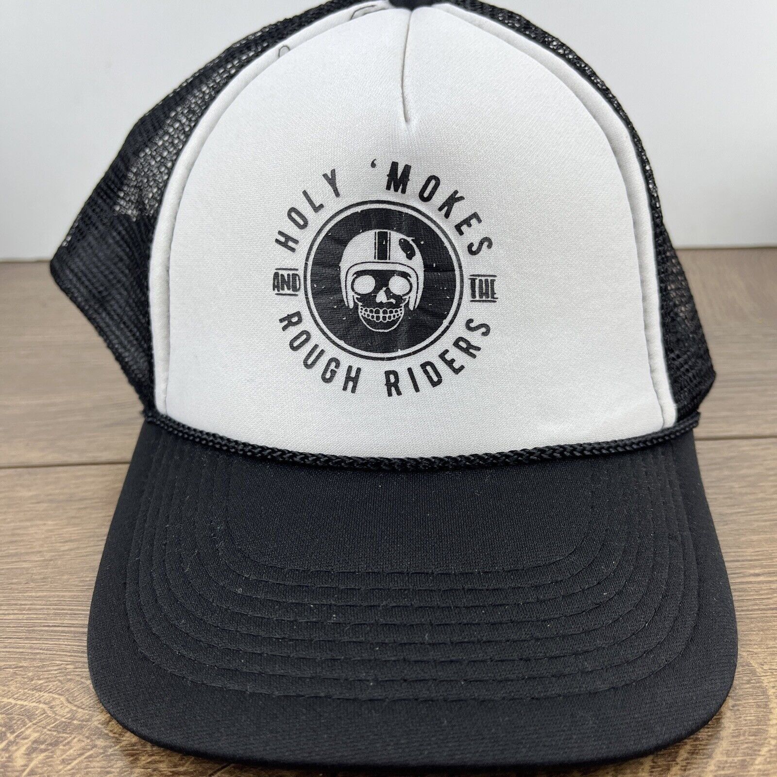 Other Holy Smokes Hat Rough Riders Black Hat Adjustable Snapback A Size ONE SIZE - 6 Thumbnail