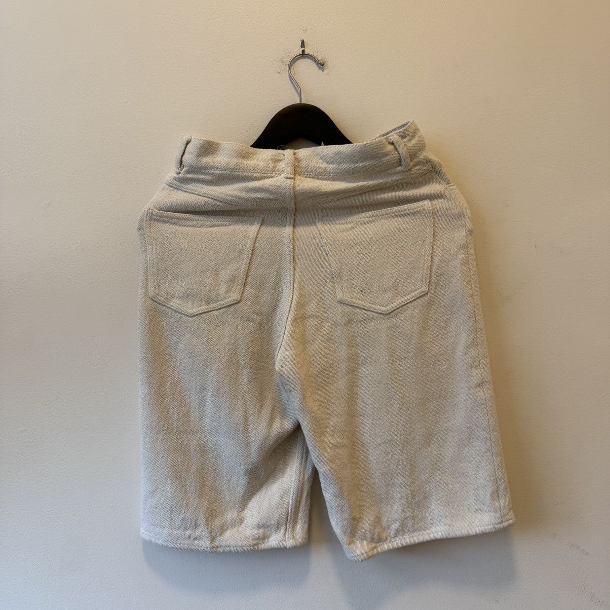 Auralee Raw silk cream/ecru trousers made in Japan Sz 1 Size US 28 / EU 44 - 8 Thumbnail