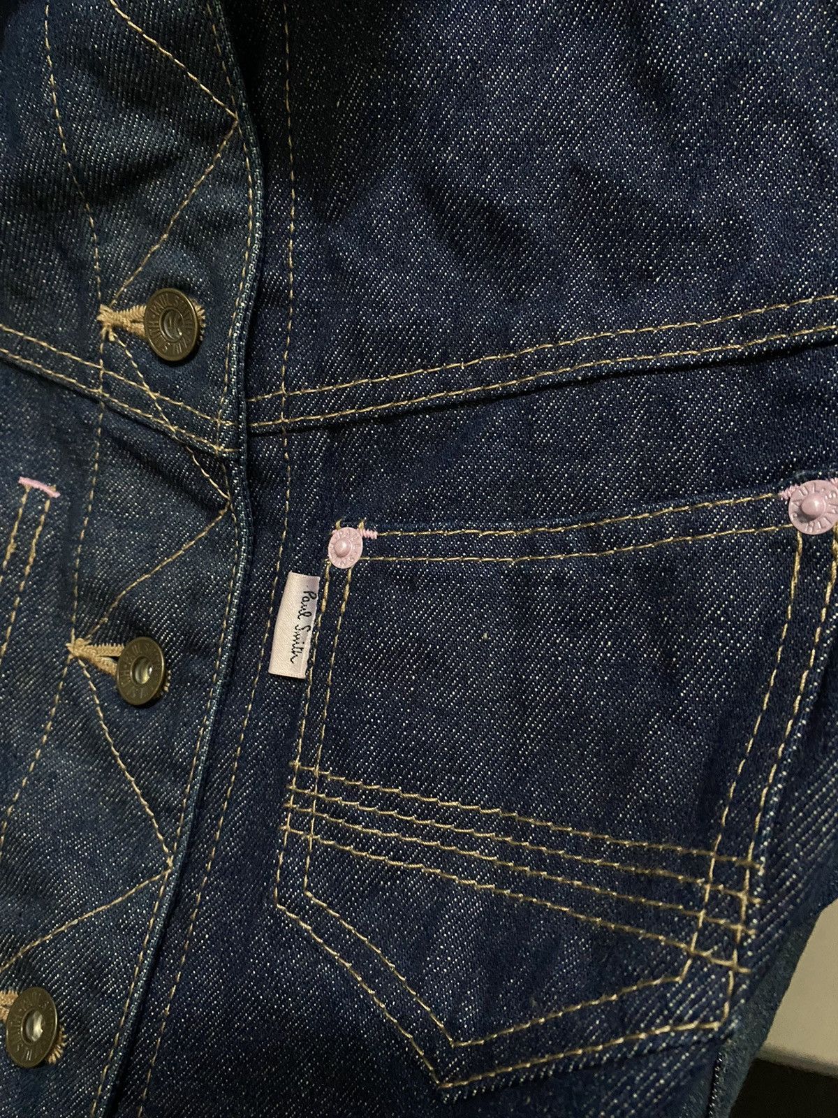 Paul Smith PAUL SMITH Denim Trucker Jacket Size S / US 4 / IT 40 - 4 Thumbnail
