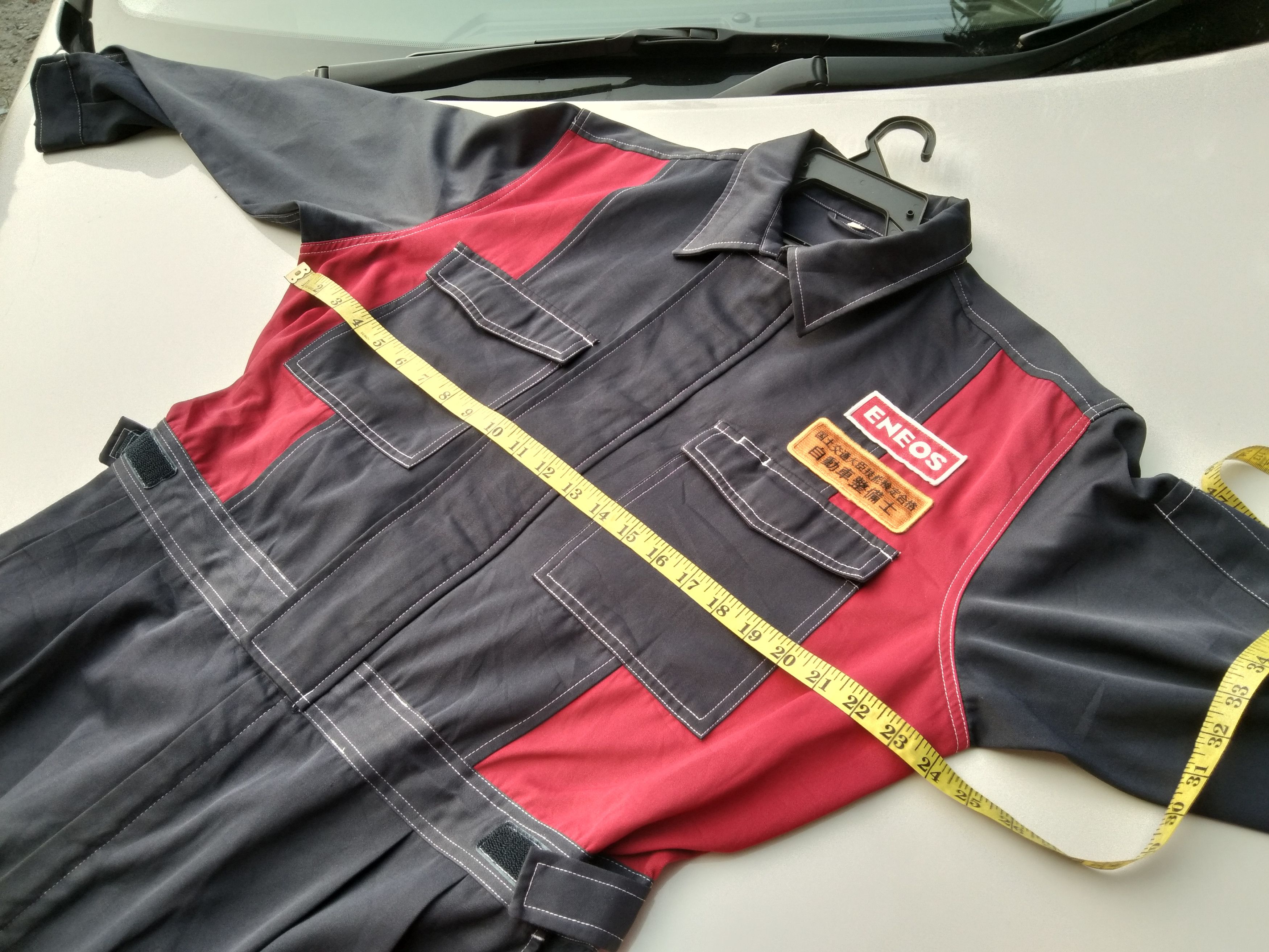 Edition Japan VINTAGE OVERALL JAPAN/ENEOS RACING MOTOROIL Size US 36 / EU 52 - 9 Thumbnail