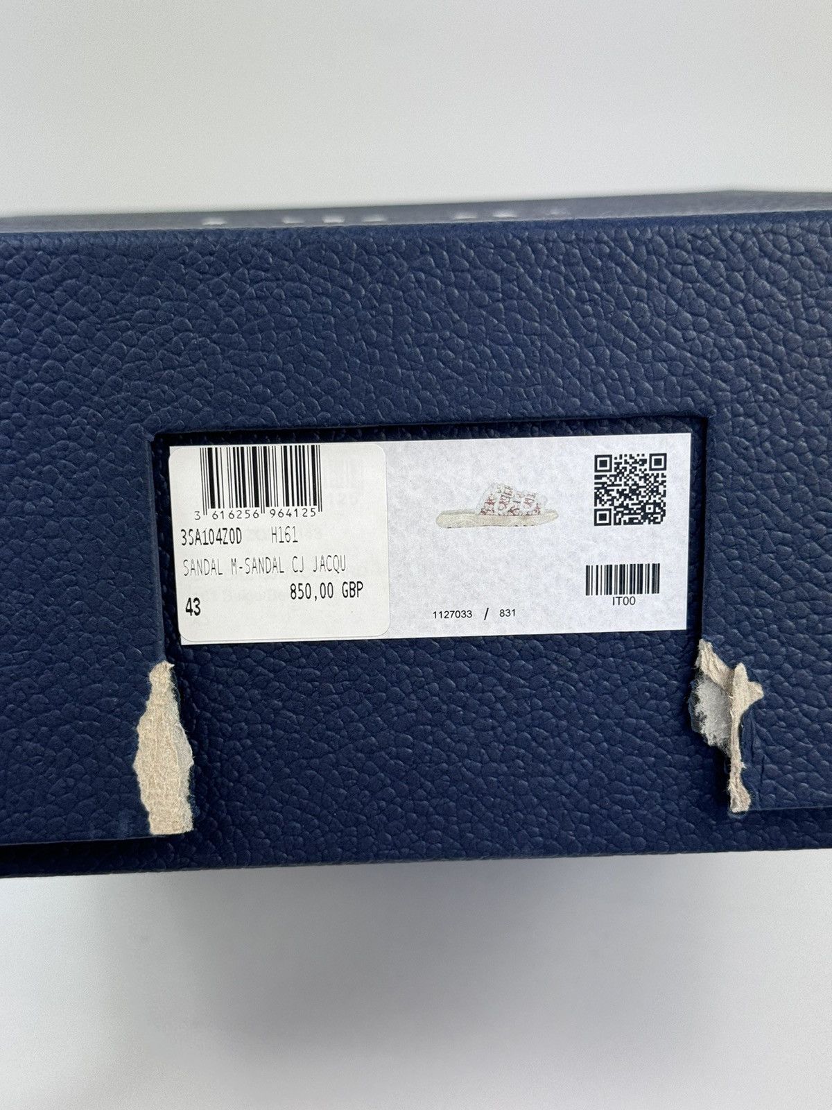 Dior × Travis Scott CACTUS JACK OBLIQUE PRINT ADJUSTABLE SLIDES Size US 10 / EU 43 - 10 Thumbnail