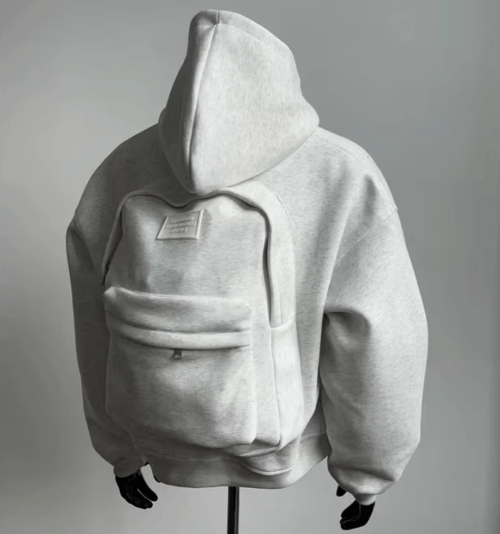 Japanese Brand 17 Korean street Schoolbag Design Oversized Zipper Hoodie Size US L / EU 52-54 / 3 - 2 Thumbnail