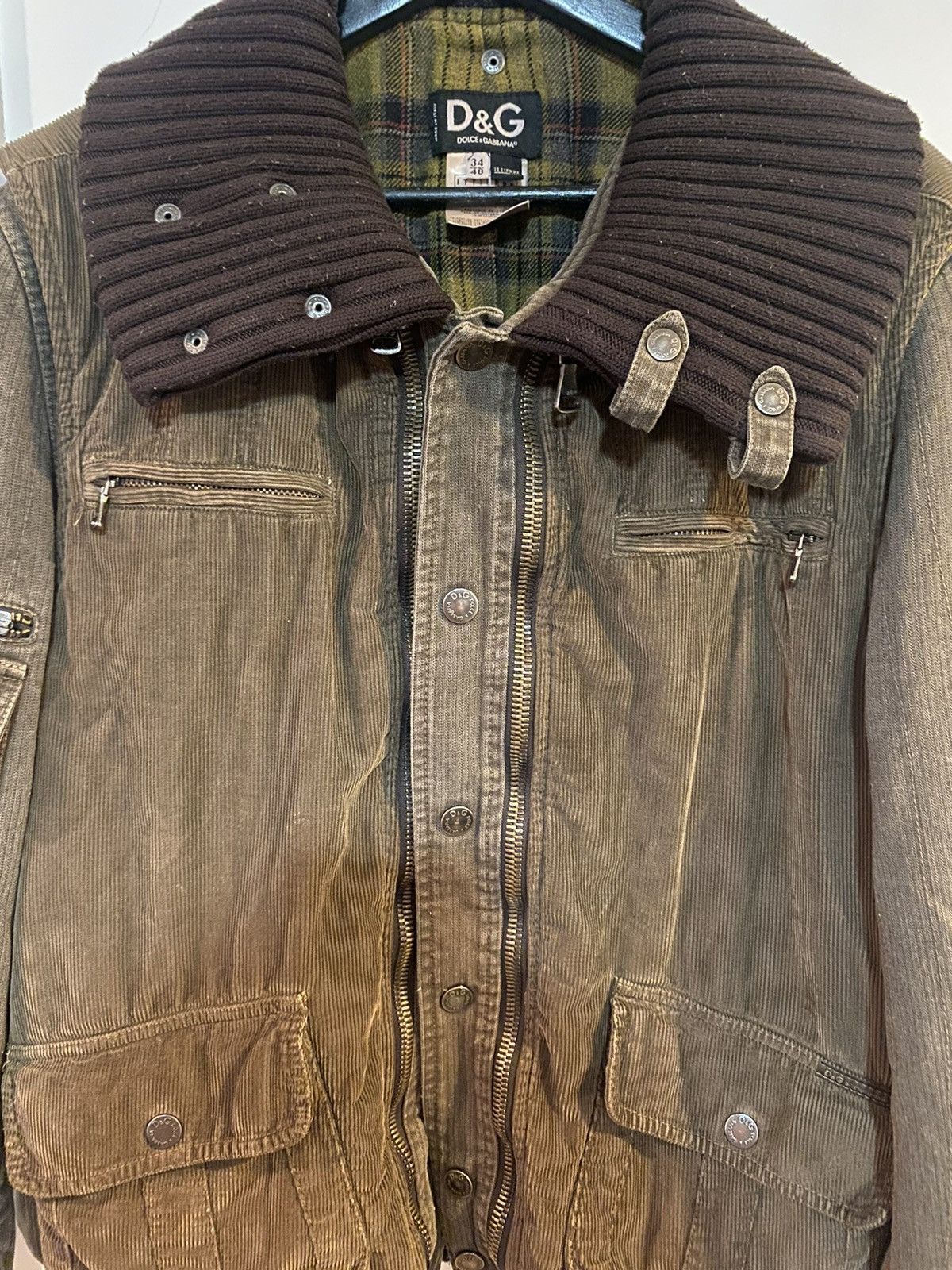 Dolce & Gabbana Dolce Gabbana 2003 bomber vest 2 in 1 hybrid Size US M / EU 48-50 / 2 - 2 Thumbnail