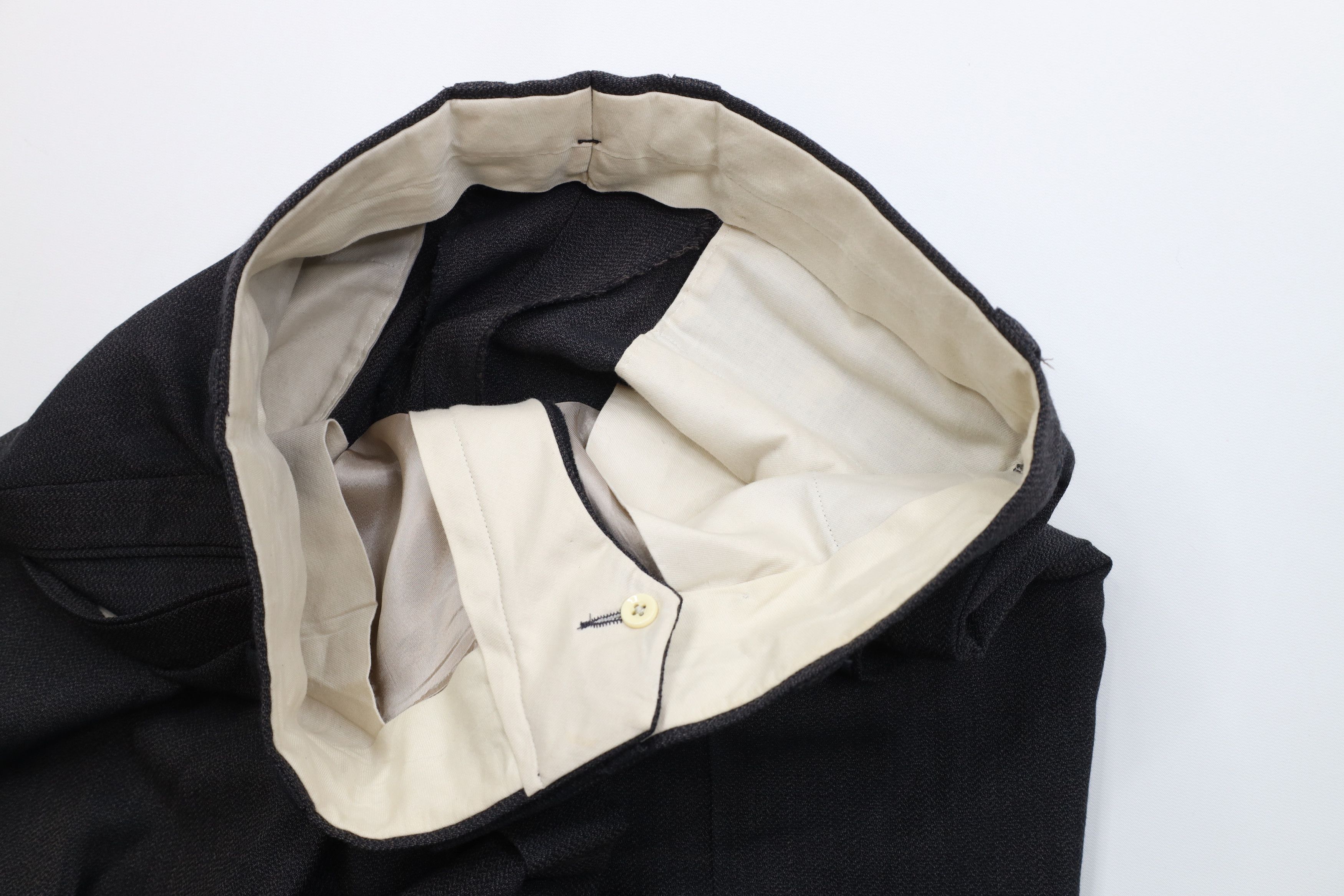 Vintage Vintage 90s Streetwear Gabardine Blend Wide Leg Chino Pants Size US 34 / EU 50 - 9 Thumbnail