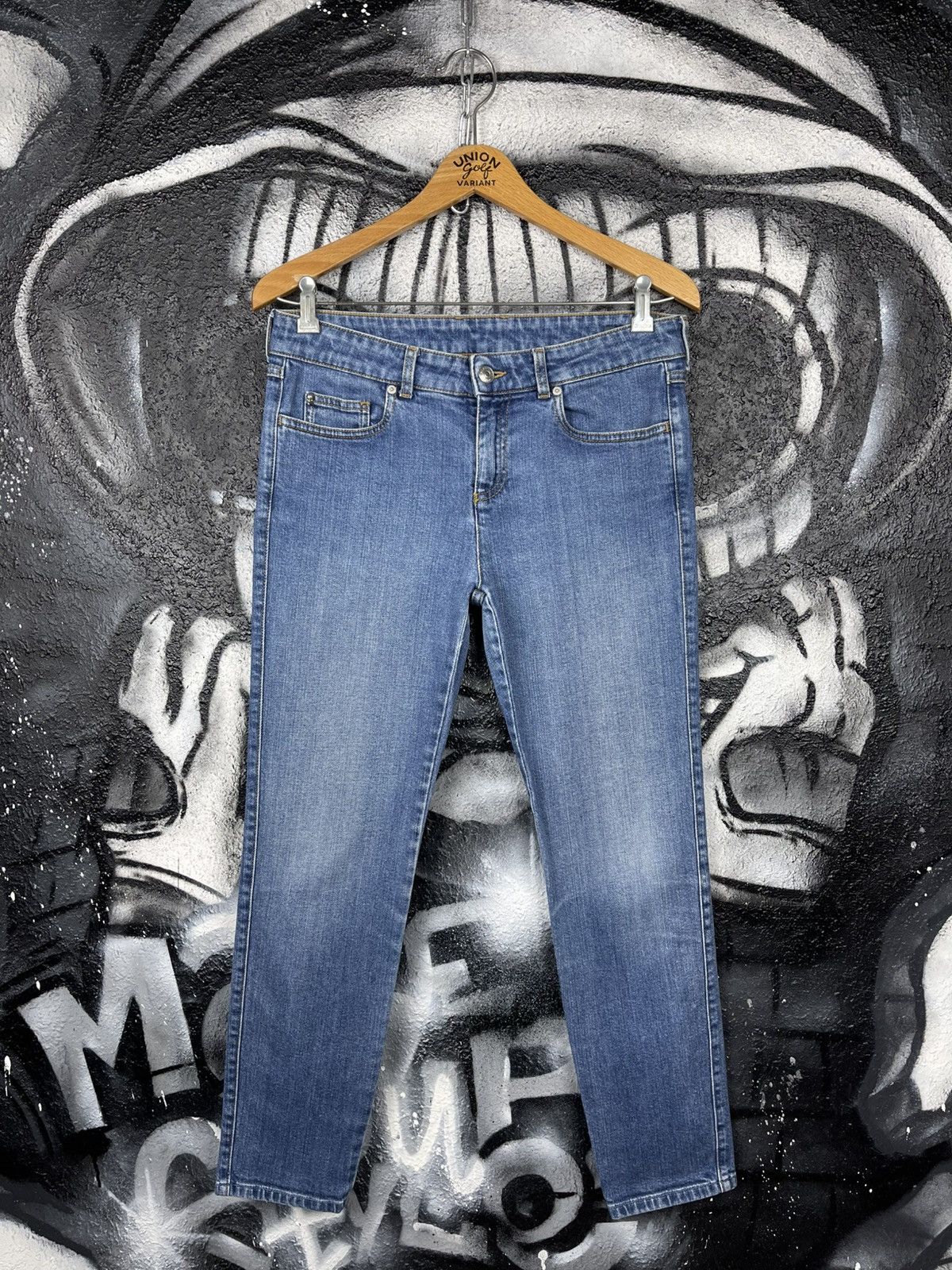 Alexander McQueen Alexander McQueen Blue Slim Jeans Women’s Size 42 Size 28" / US 6 / IT 42 - 2 Thumbnail