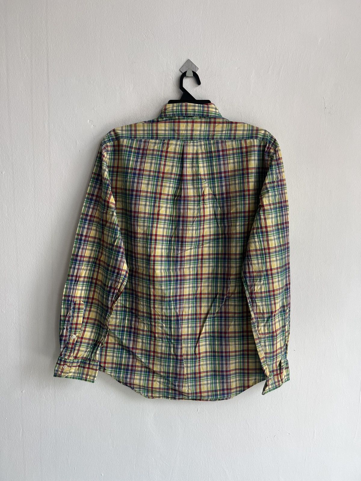 Polo Ralph Lauren RARE Polo Ralph Lauren Indian Madras Custom Fit Oxford Shirt Size US L / EU 52-54 / 3 - 3 Thumbnail