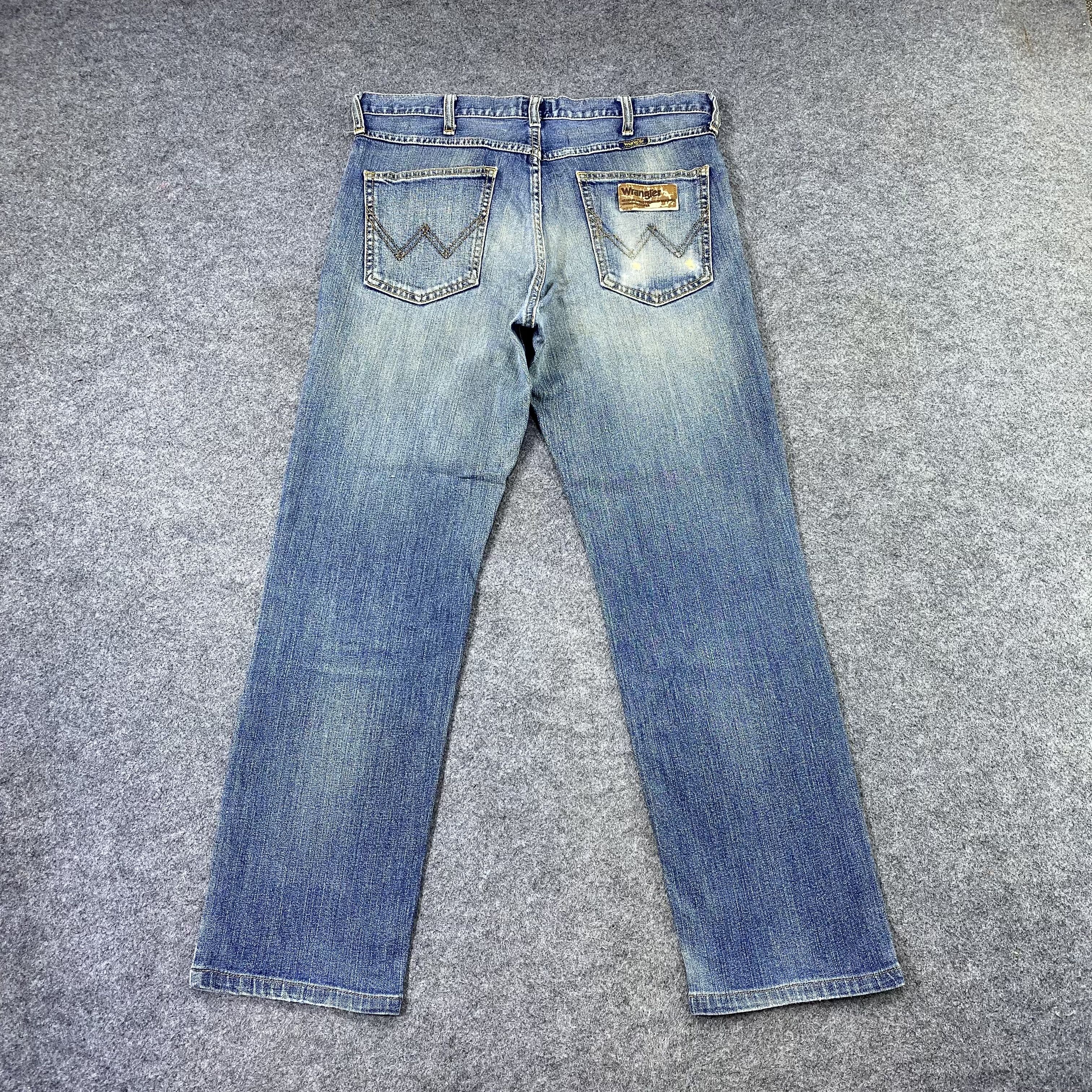 Jean × Vintage × Wrangler Vintage Wrangler Blue Wash Jeans-J1170 Size US 34 / EU 50 - 4 Thumbnail