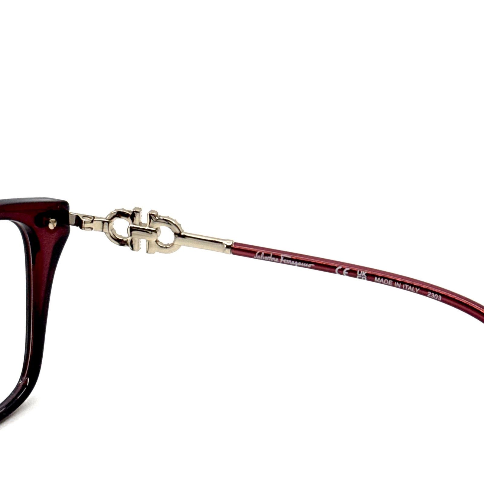 Salvatore Ferragamo New! SALVATORE FERRAGAMO Eyeglasses SF2937R 655, Authentic Size ONE SIZE - 9 Thumbnail
