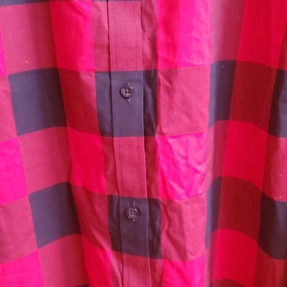 Chaps Chaps Icon Black Red Plaid Long Sleeve Casual Button Down Sz Size US XXL / EU 58 / 5 - 7 Thumbnail
